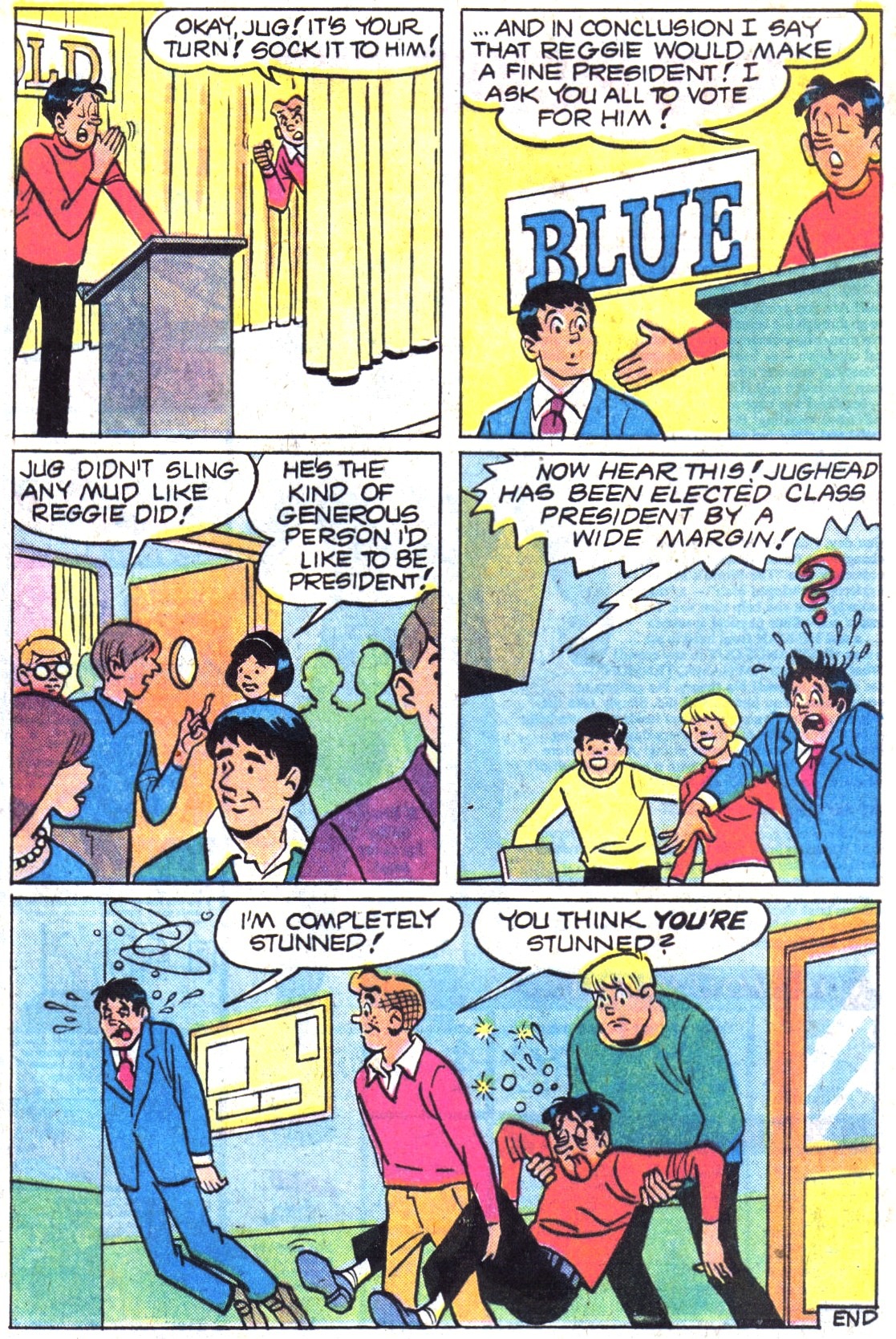 Read online Jughead (1965) comic -  Issue #312 - 33