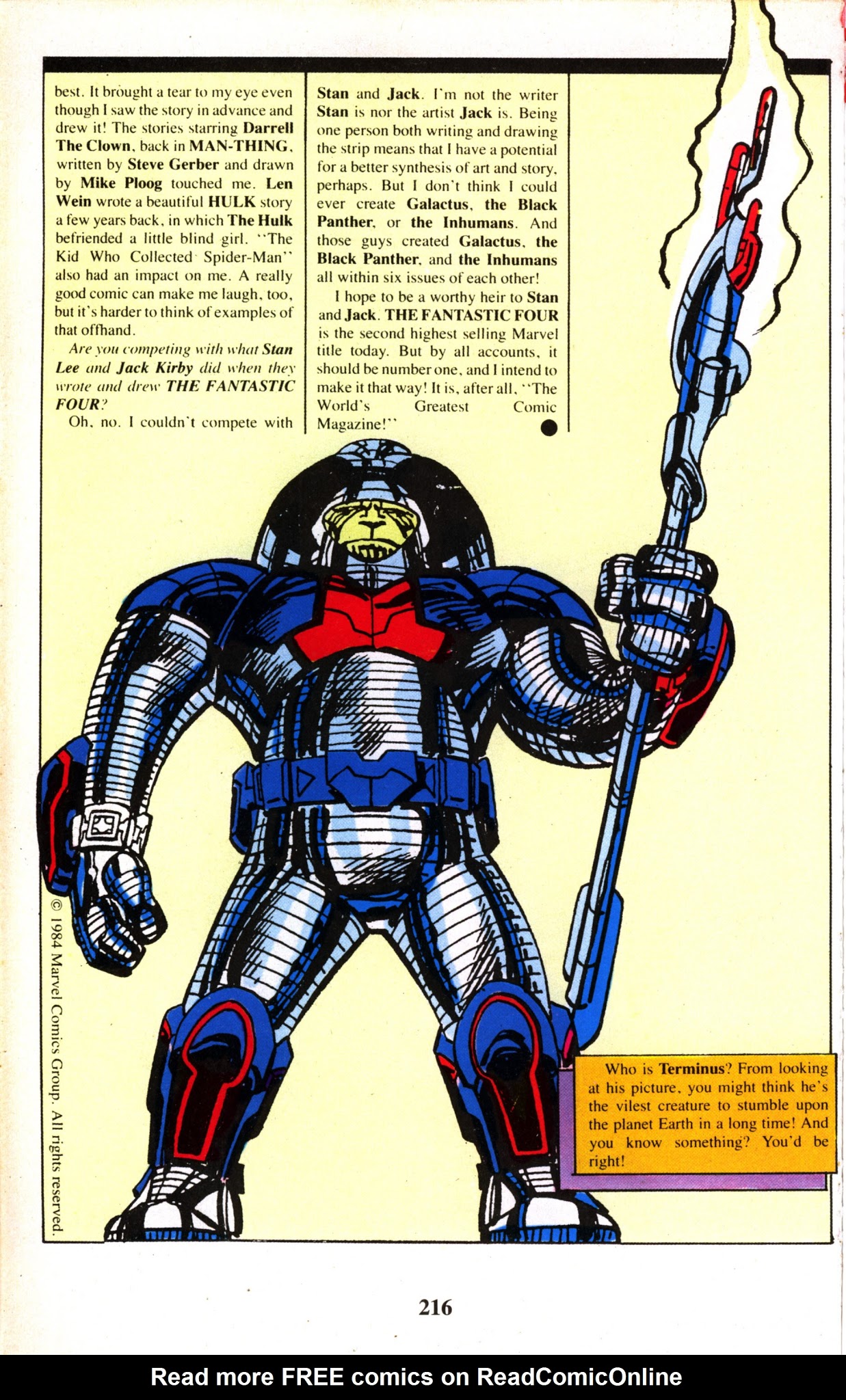Read online Fantastic Four Visionaries: John Byrne comic -  Issue # TPB 8 - 216