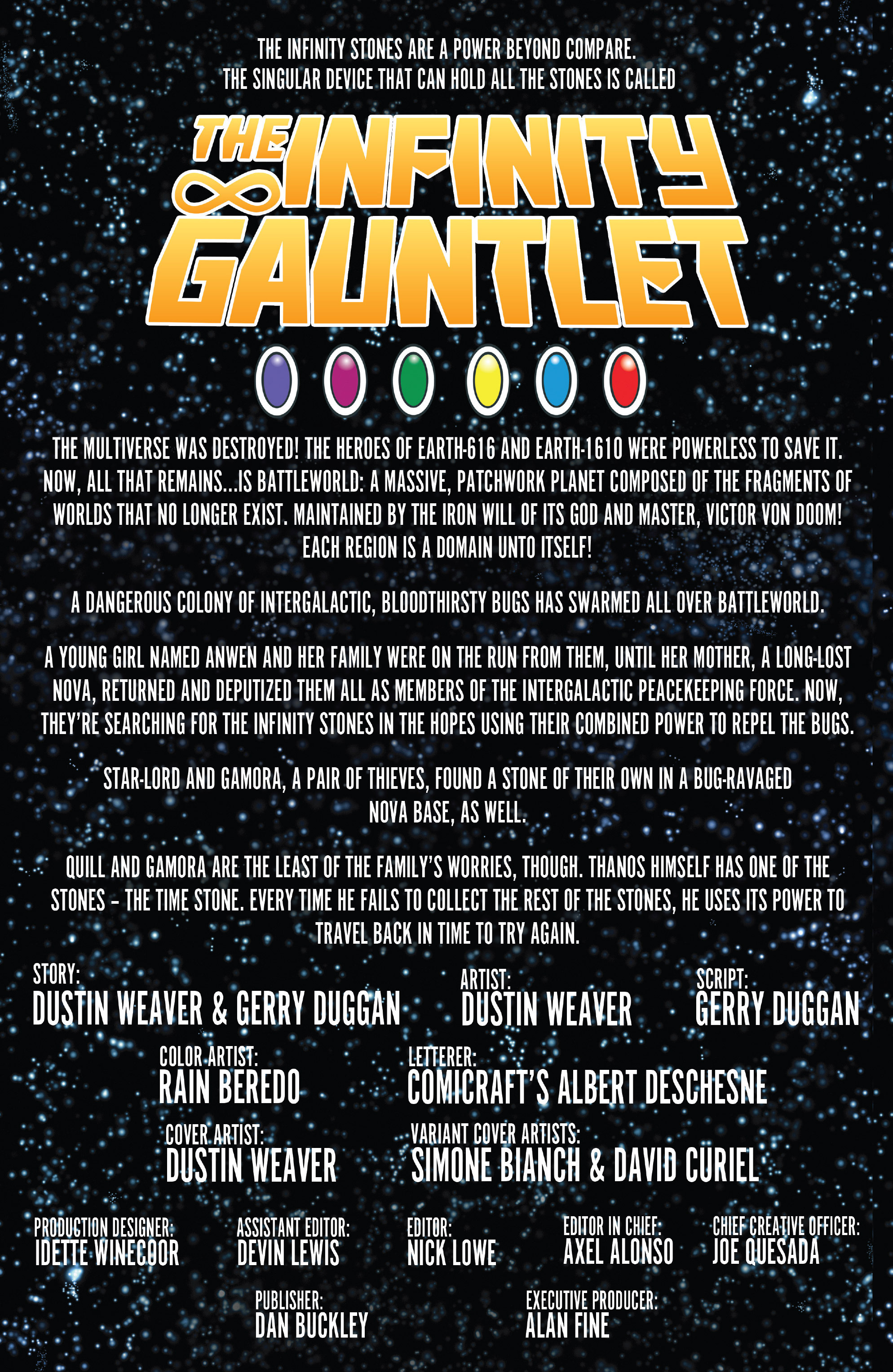 Read online Infinity Gauntlet (2015) comic -  Issue #3 - 2