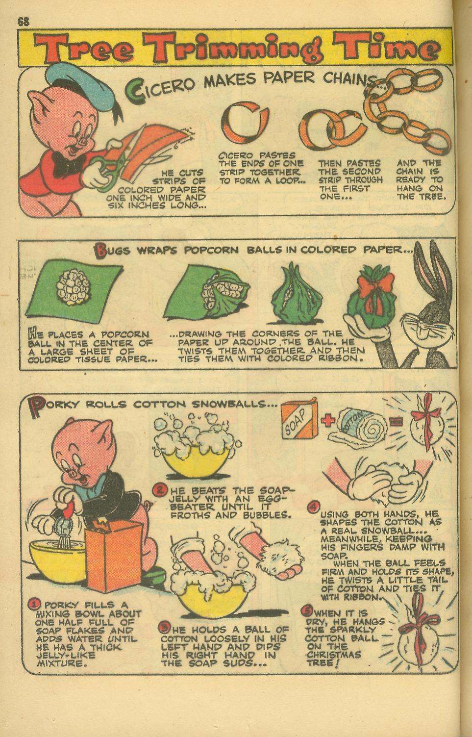 Read online Bugs Bunny's Christmas Funnies comic -  Issue # TPB 1 - 70