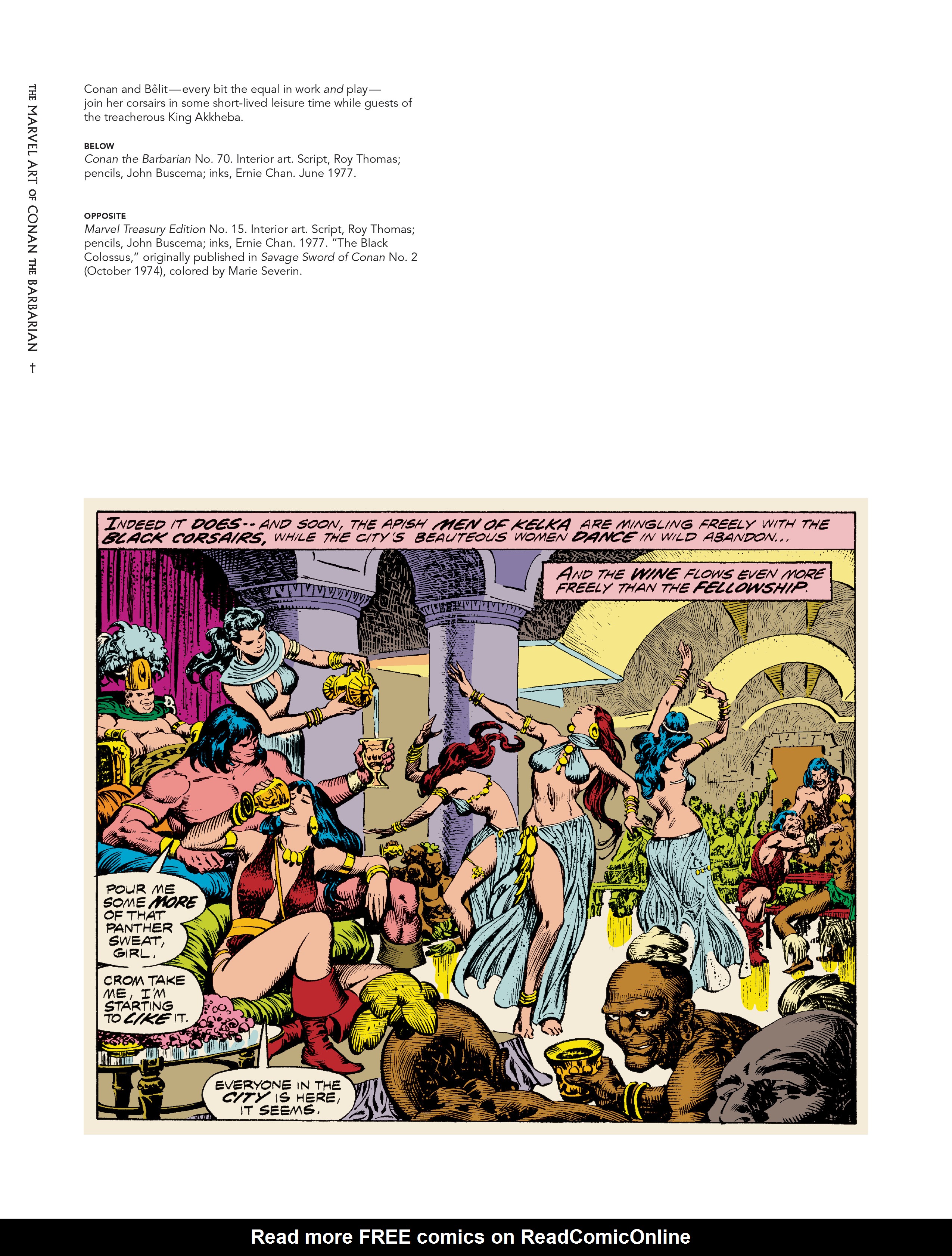 Read online Marvel Art of Conan the Barbarian comic -  Issue # TPB (Part 1) - 81