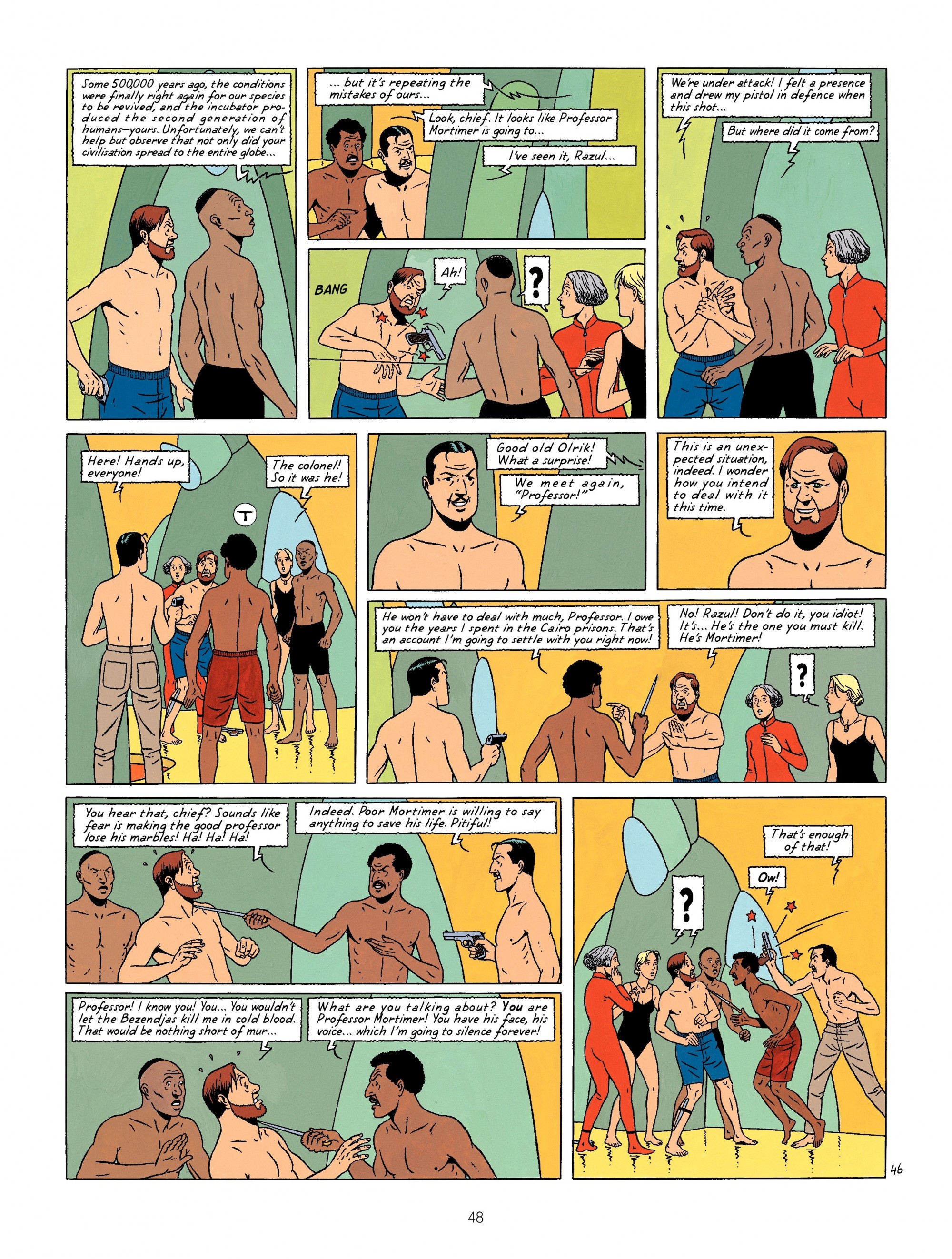 Read online Blake & Mortimer comic -  Issue #11 - 48