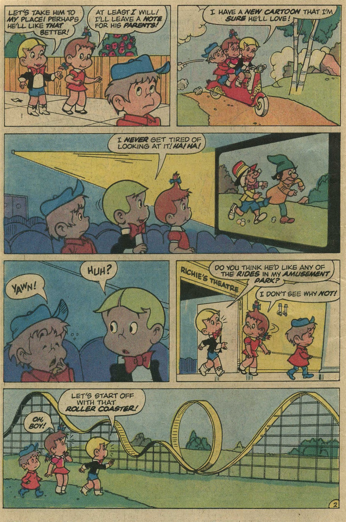 Read online Richie Rich & His Girl Friends comic -  Issue #16 - 6