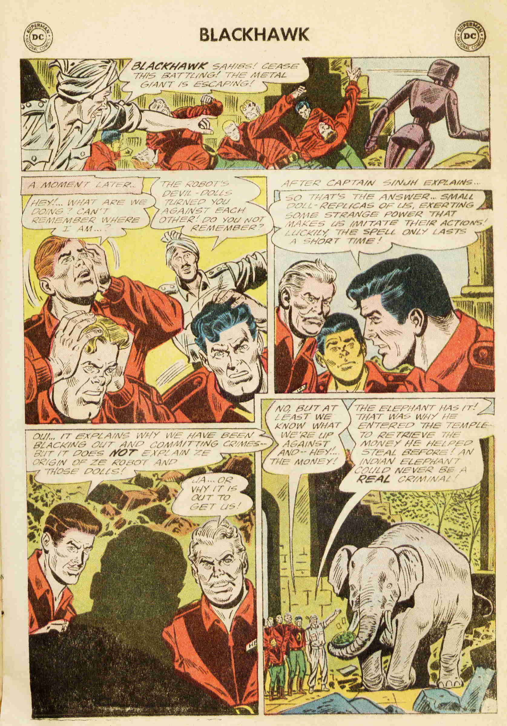 Read online Blackhawk (1957) comic -  Issue #207 - 15