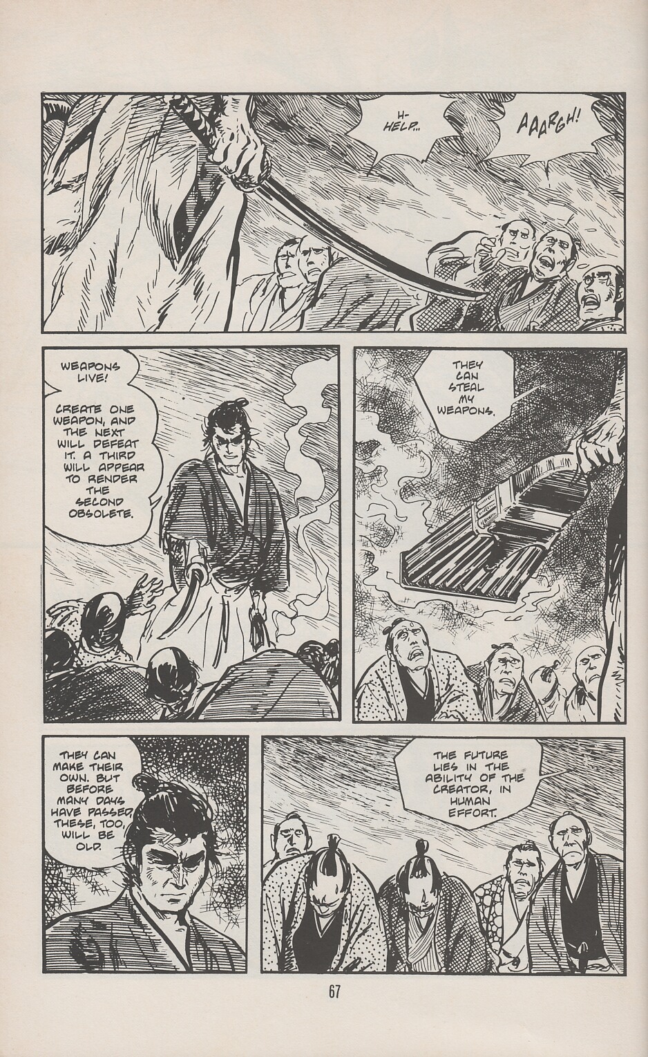 Read online Lone Wolf and Cub comic -  Issue #18 - 74