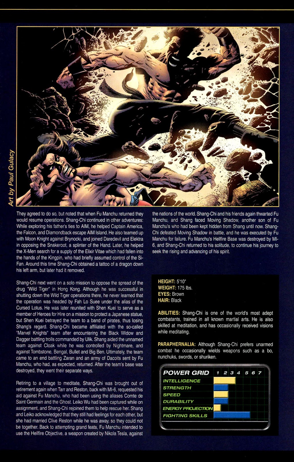 The Official Handbook of the Marvel Universe: Marvel Knights issue Full - Page 48