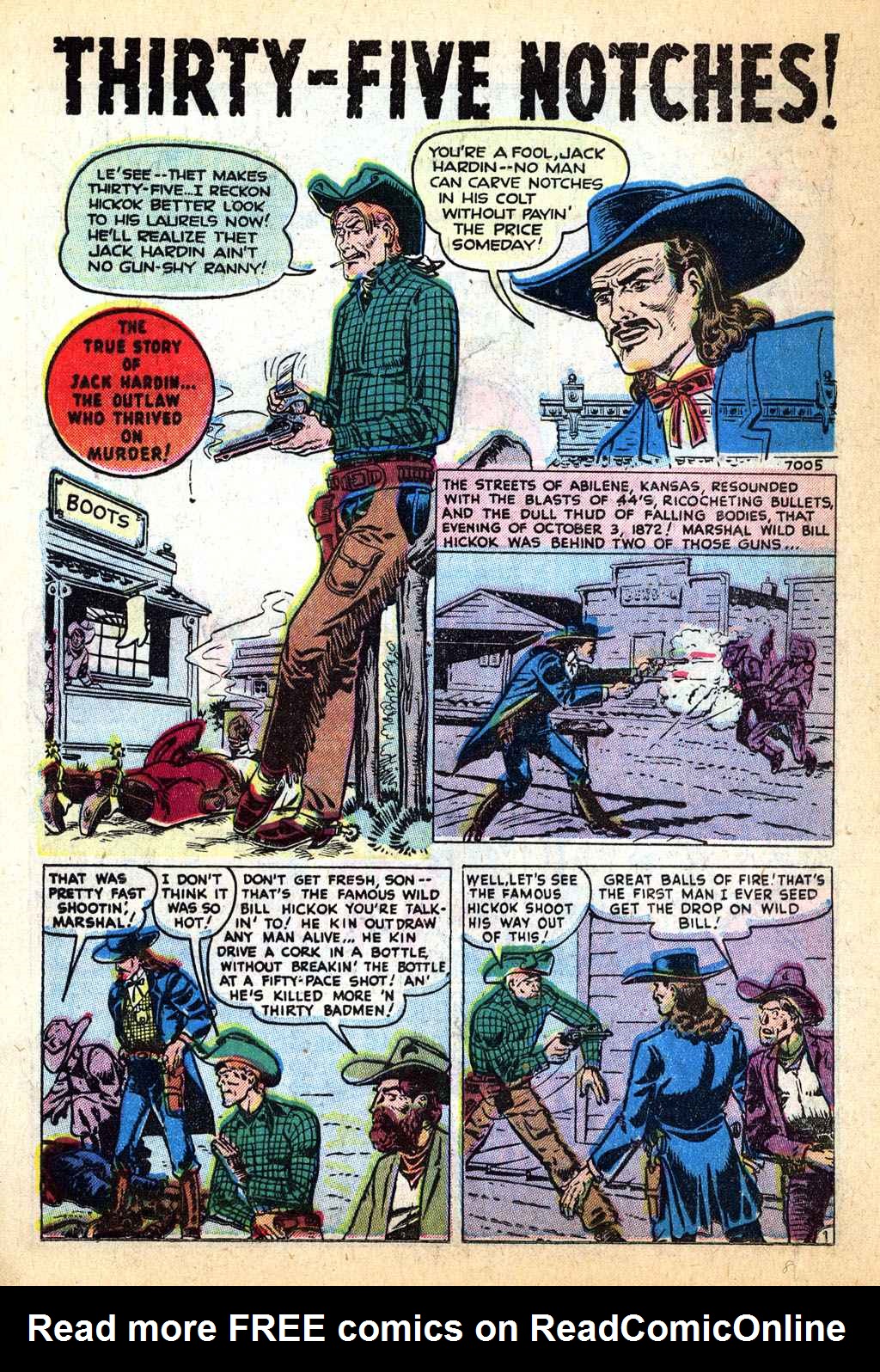 Read online Western Outlaws and Sheriffs comic -  Issue #62 - 24