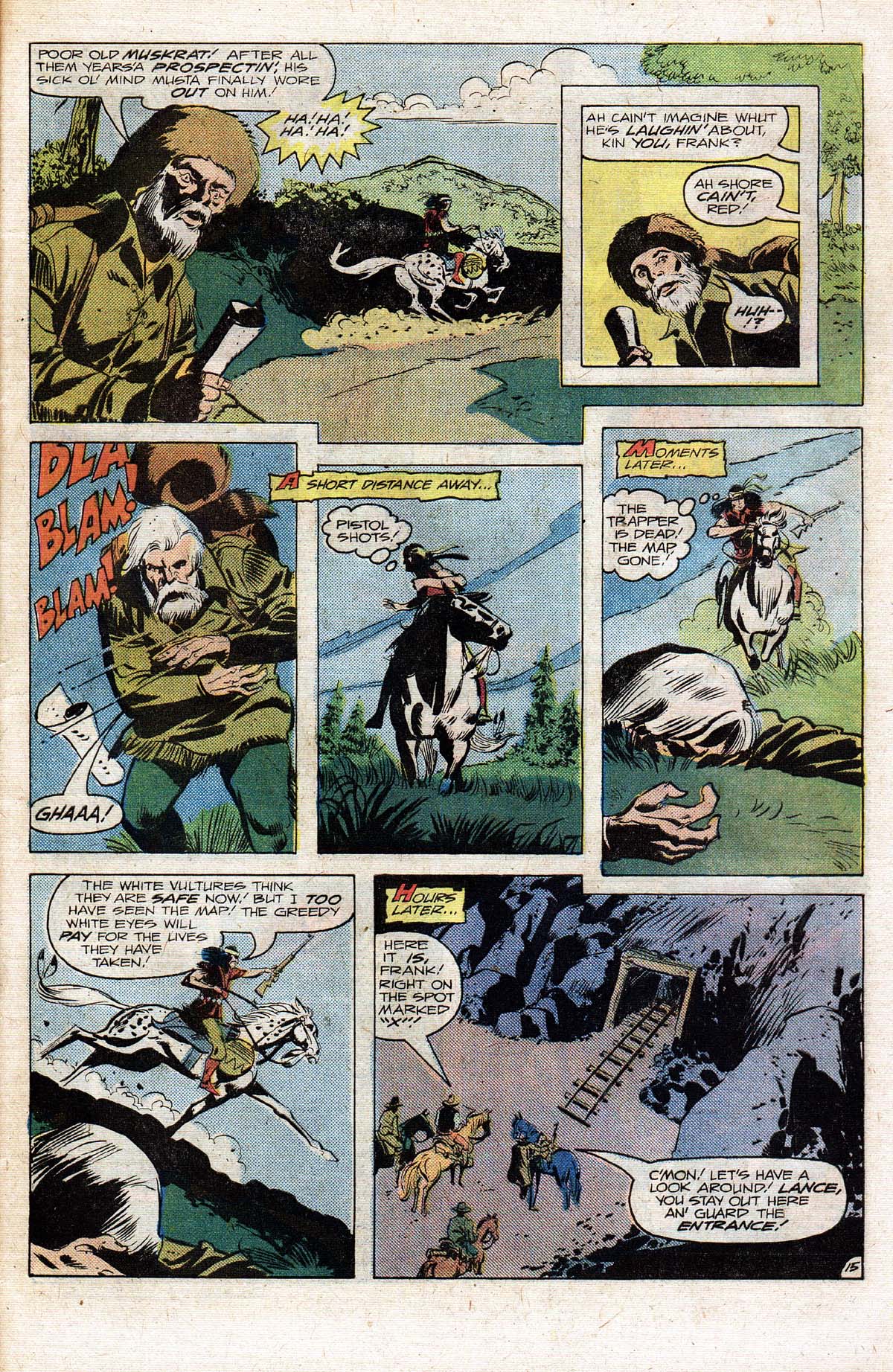 Read online Weird Western Tales (1972) comic -  Issue #41 - 27