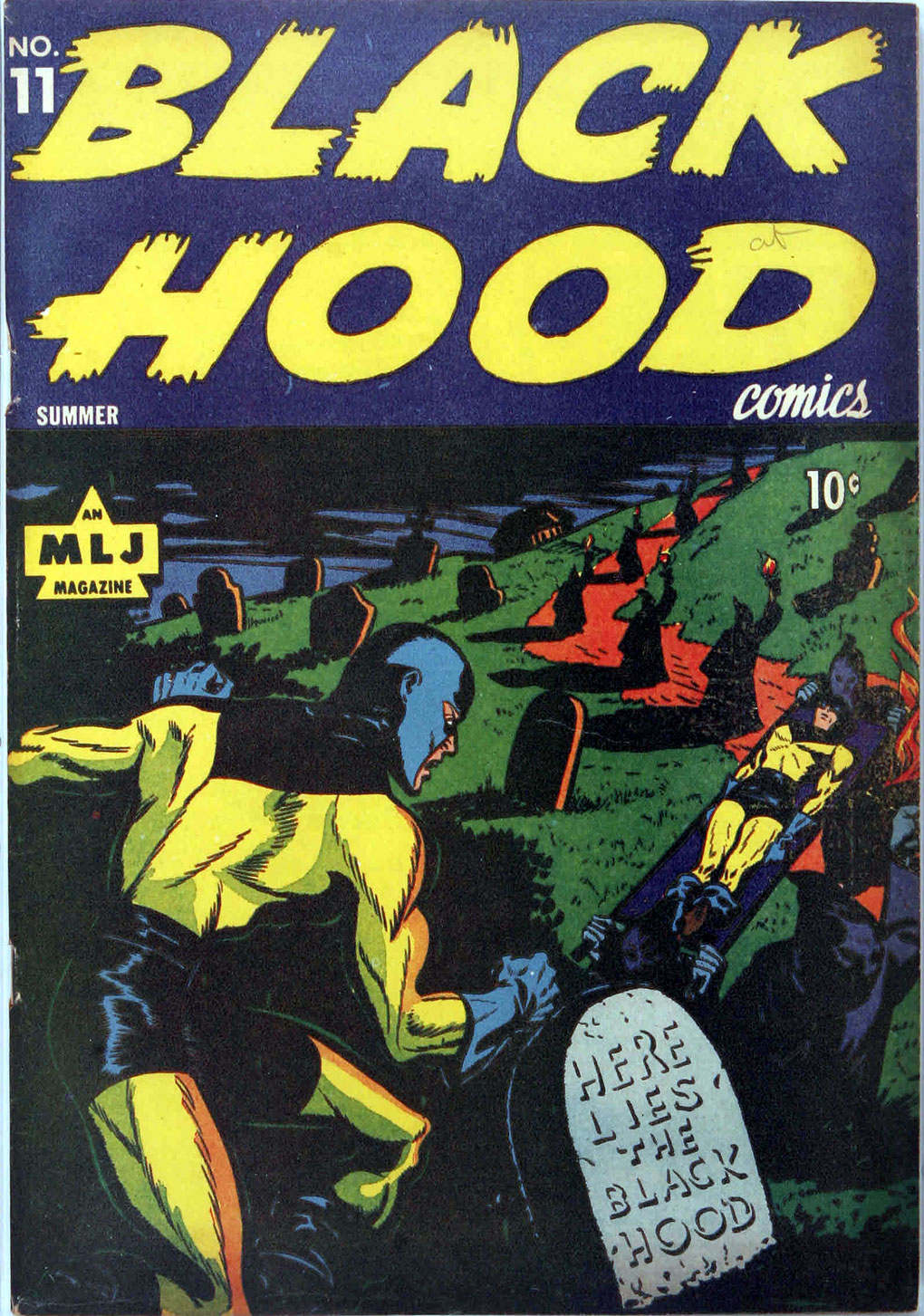 Read online Black Hood Comics comic -  Issue #11 - 1