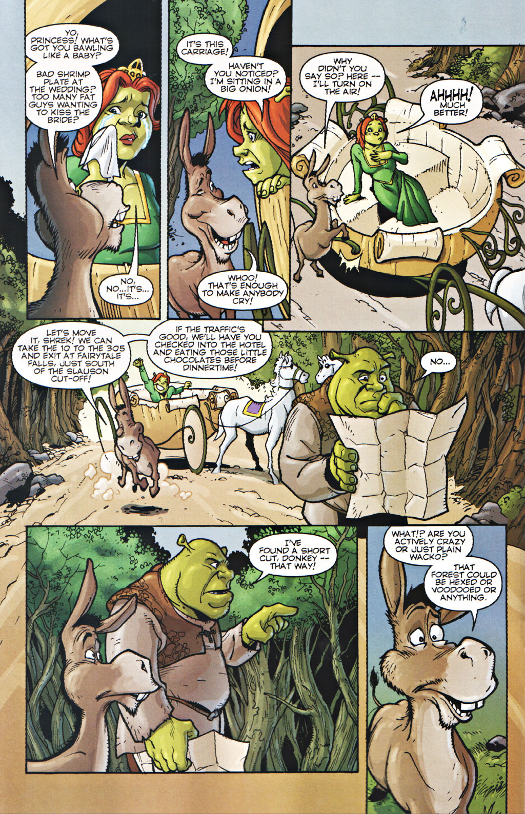 Read online Shrek (2003) comic -  Issue #1 - 6