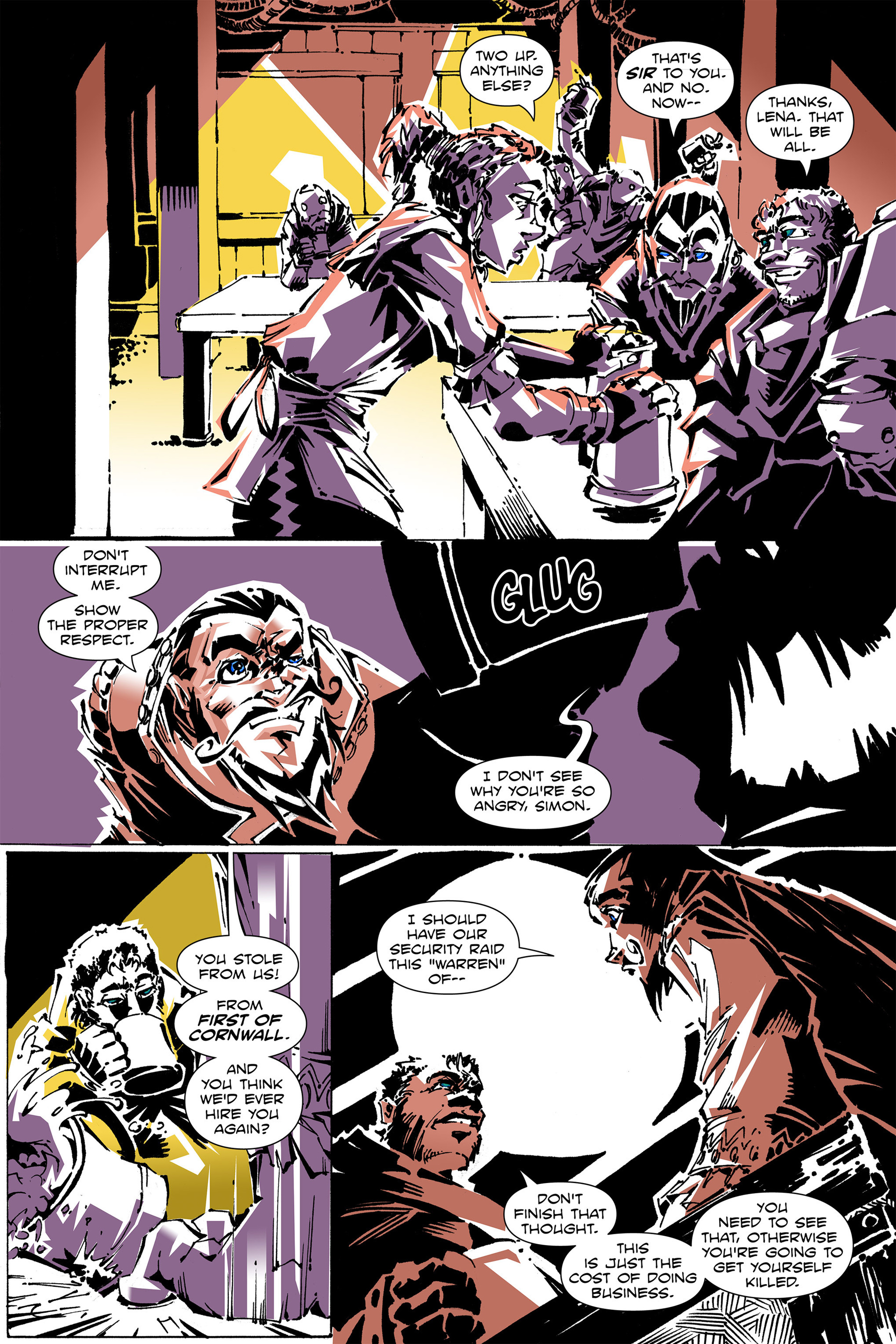 Read online Artful Daggers comic -  Issue #4 - 4