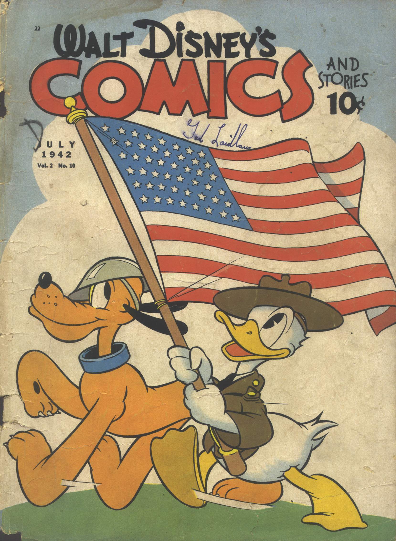 Read online Walt Disney's Comics and Stories comic -  Issue #22 - 1