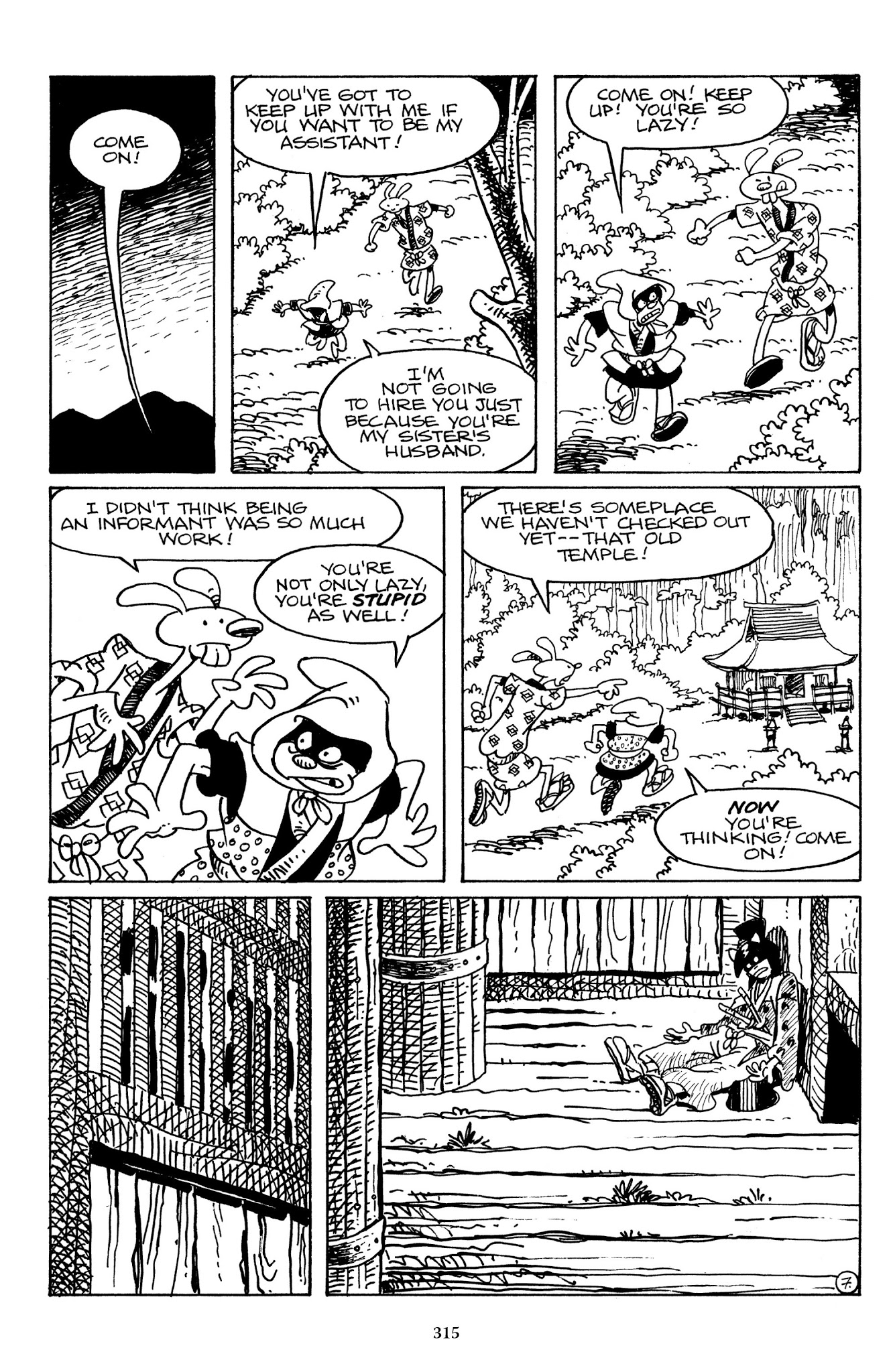 Read online The Usagi Yojimbo Saga comic -  Issue # TPB 6 - 313