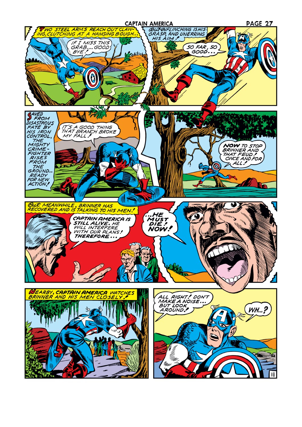 Read online Captain America Comics comic -  Issue #11 - 28