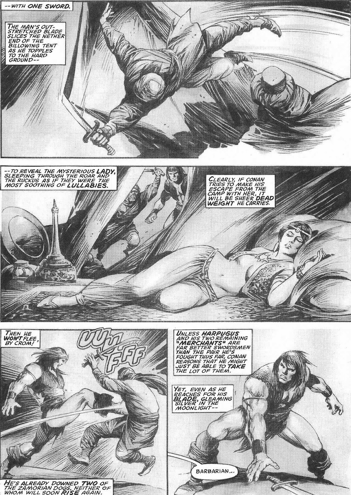 The Savage Sword Of Conan issue 207 - Page 22