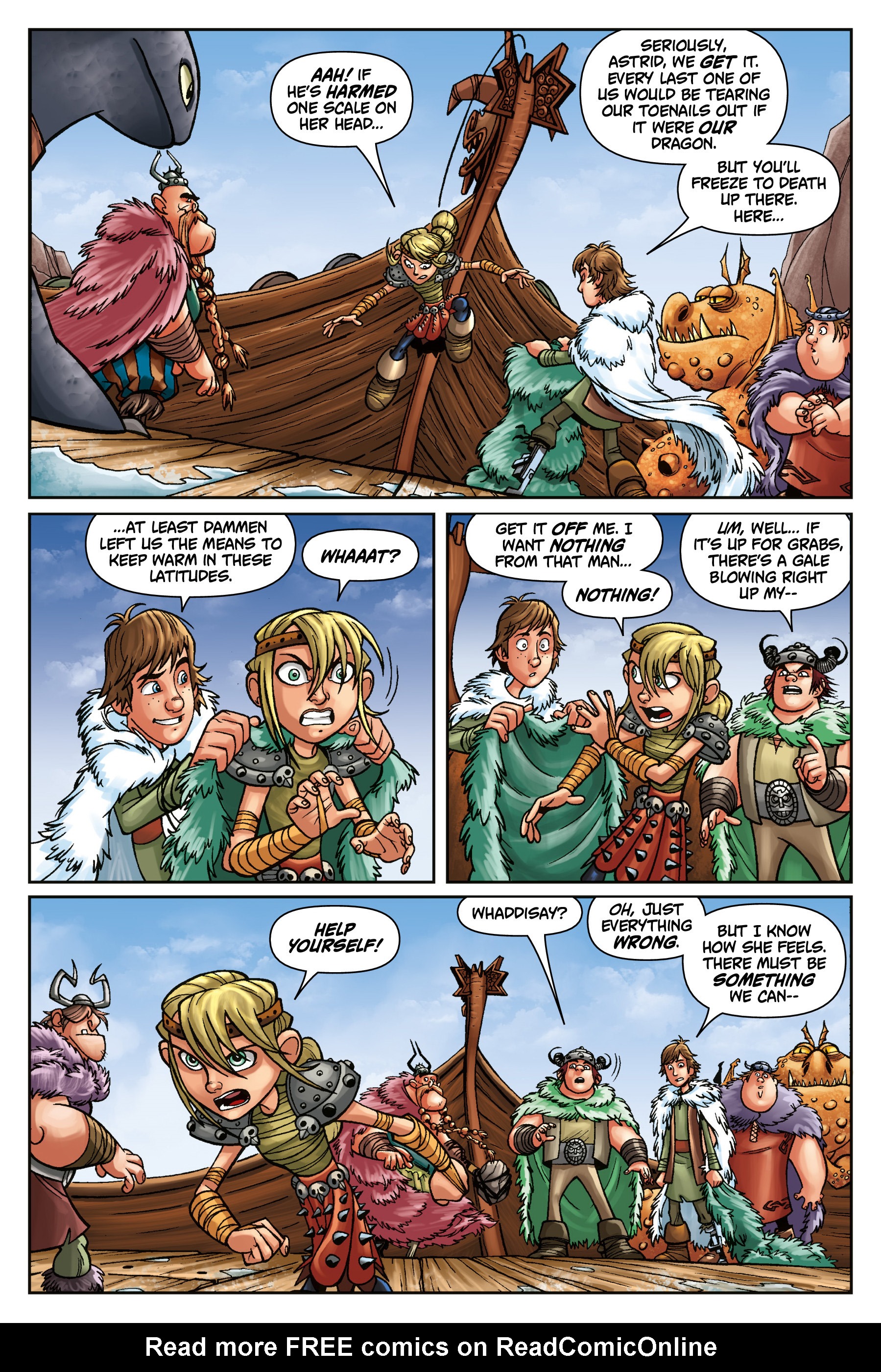 Read online DreamWorks Dragons: Riders of Berk comic -  Issue #3 - 22