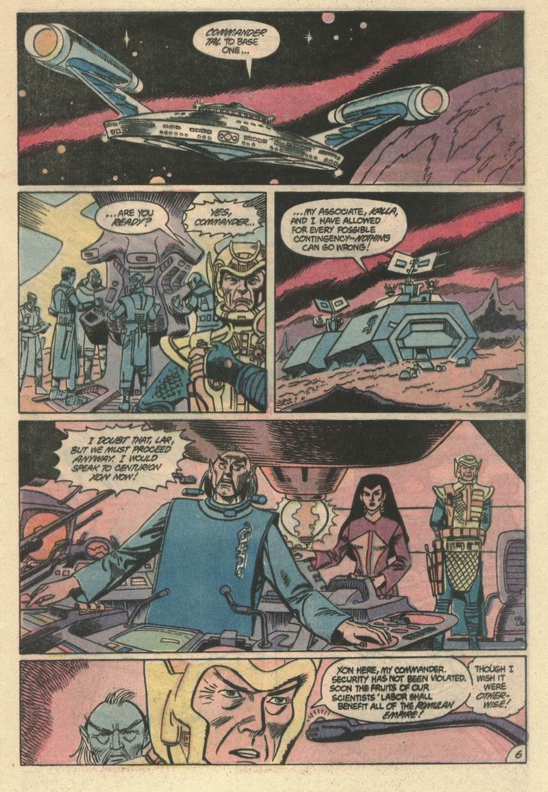 Read online Star Trek (1984) comic -  Issue #8 - 7