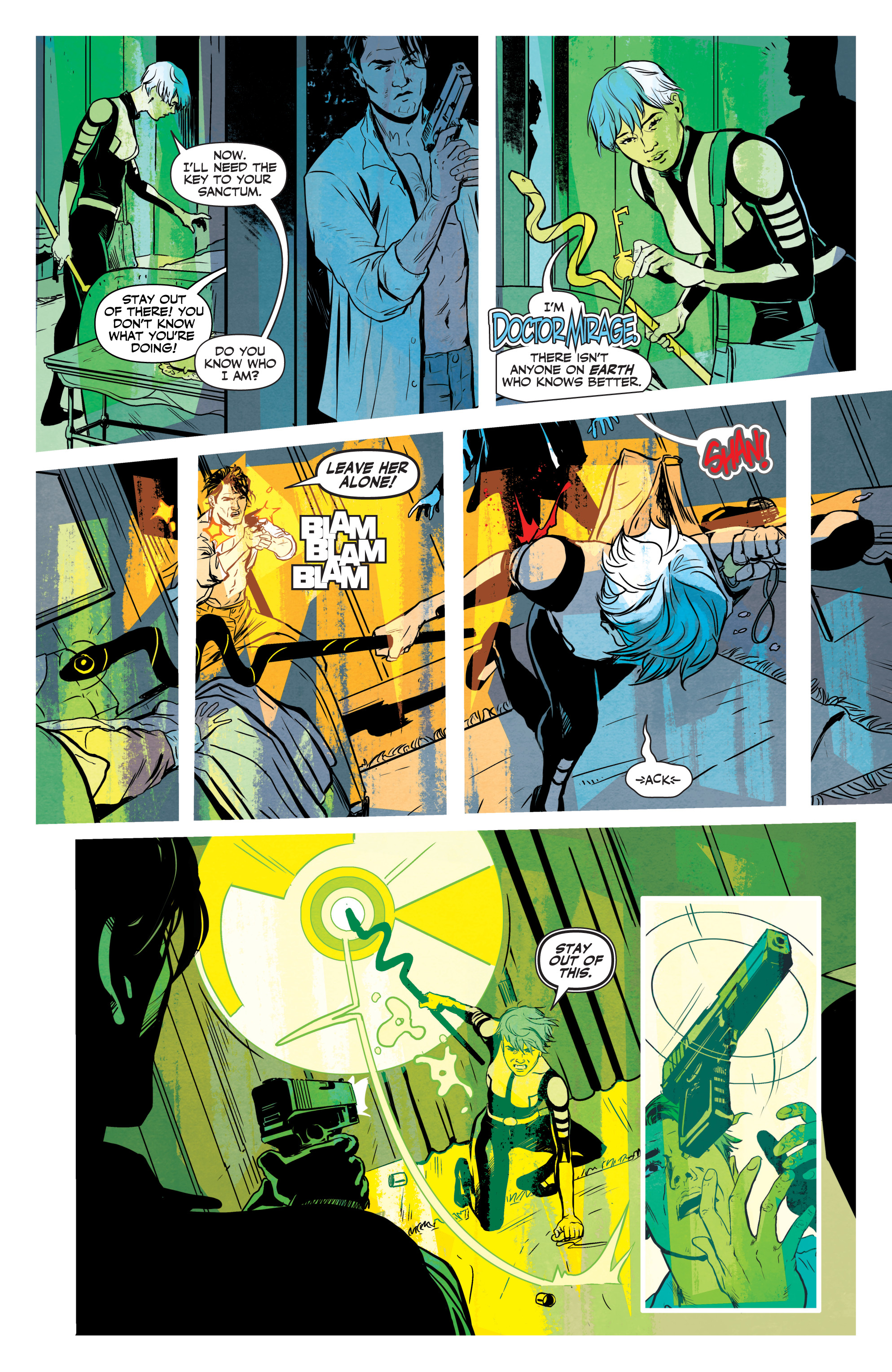 Read online Doctor Mirage comic -  Issue #2 - 19