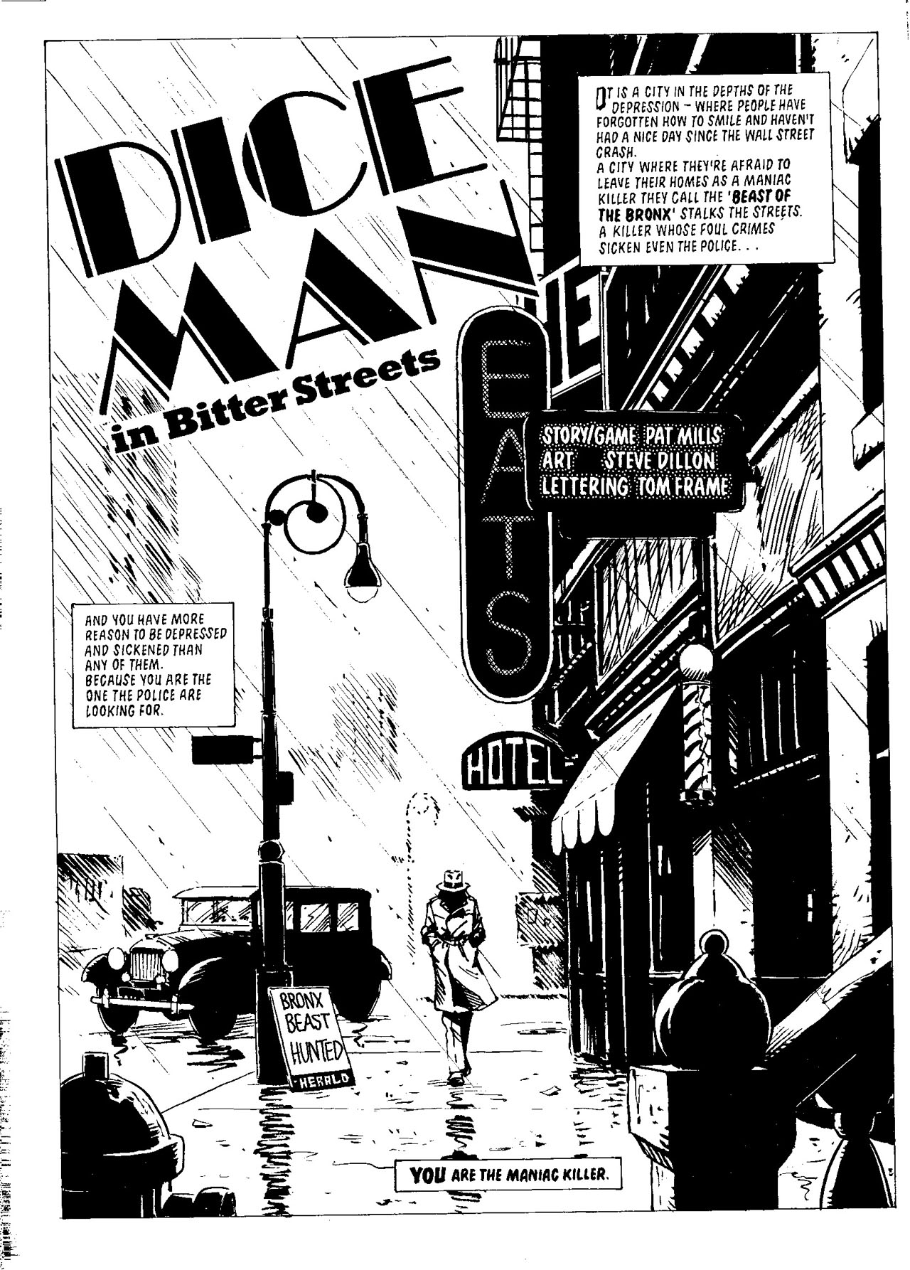 Read online Diceman comic -  Issue #4 - 3