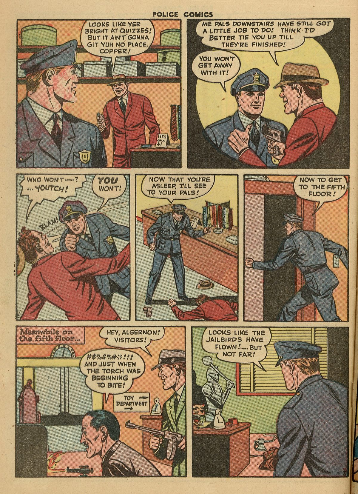 Read online Police Comics comic -  Issue #45 - 40