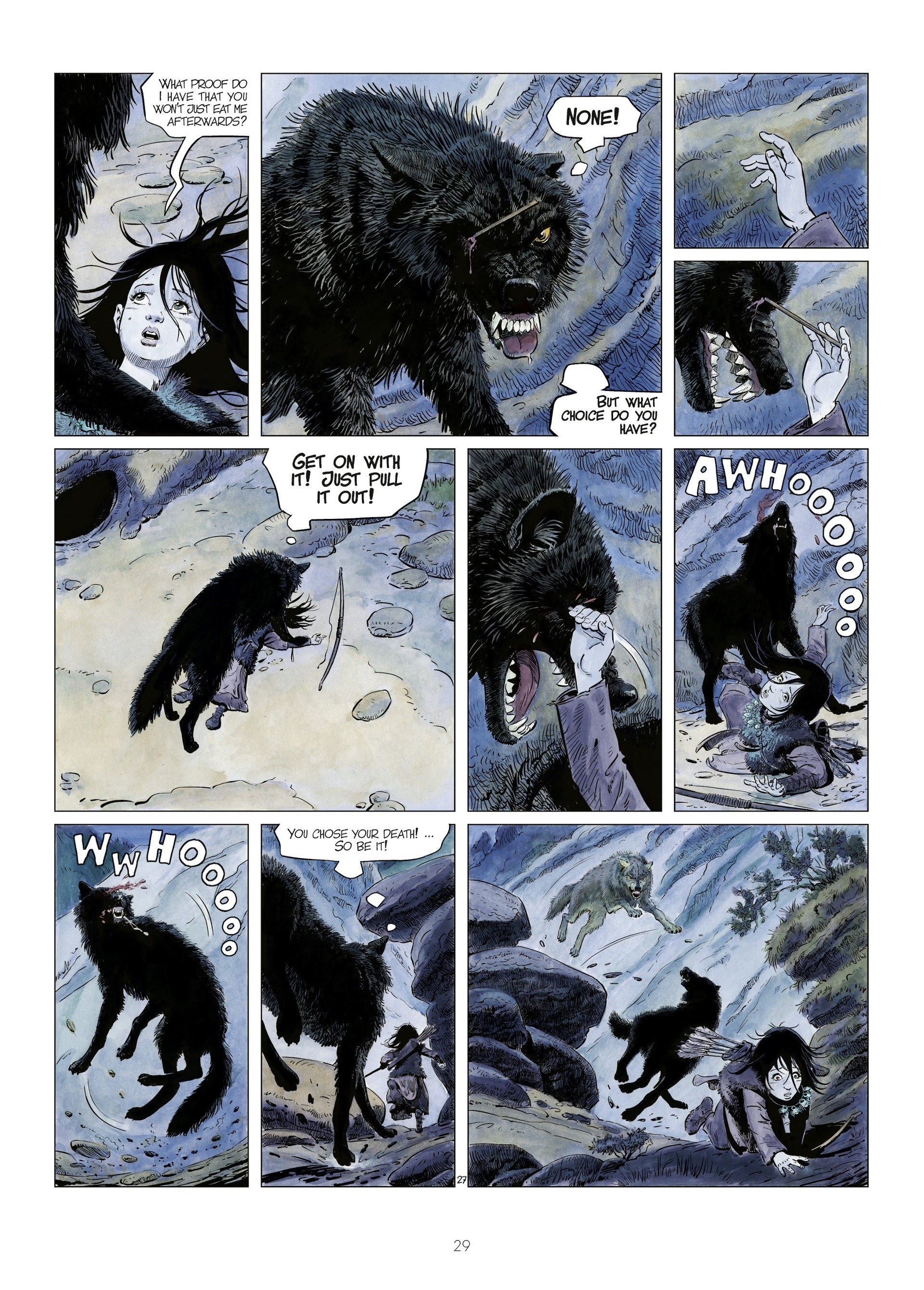 Read online The World of Thorgal: Wolfcub comic -  Issue #1 - 31