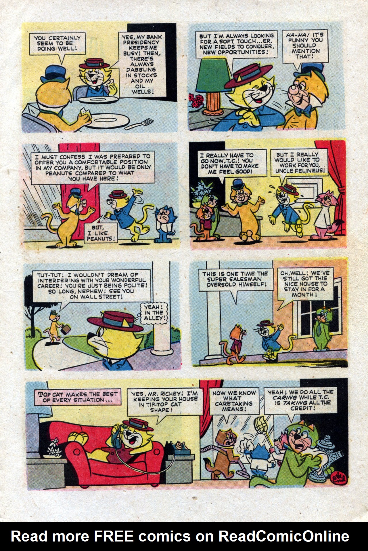 Read online Top Cat (1962) comic -  Issue #5 - 7