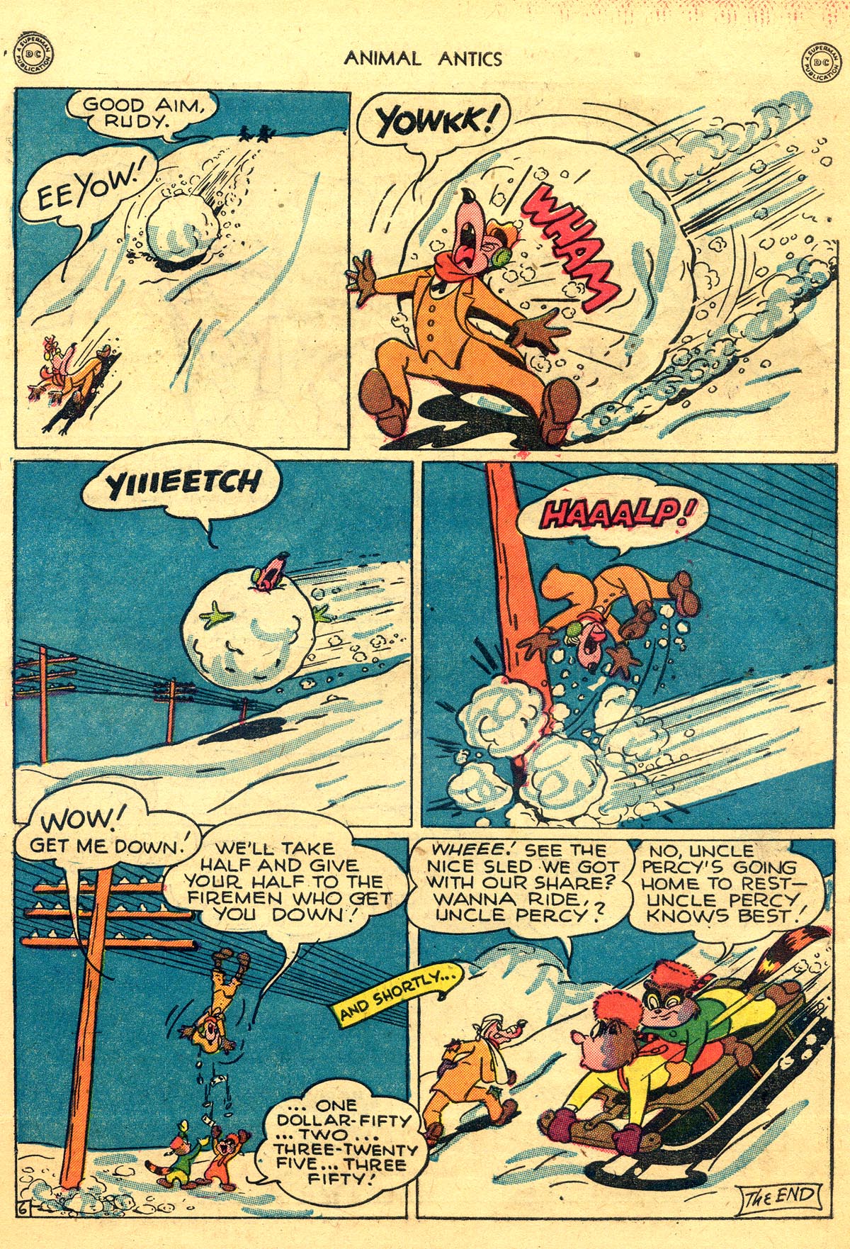 Read online Animal Antics comic -  Issue #8 - 8