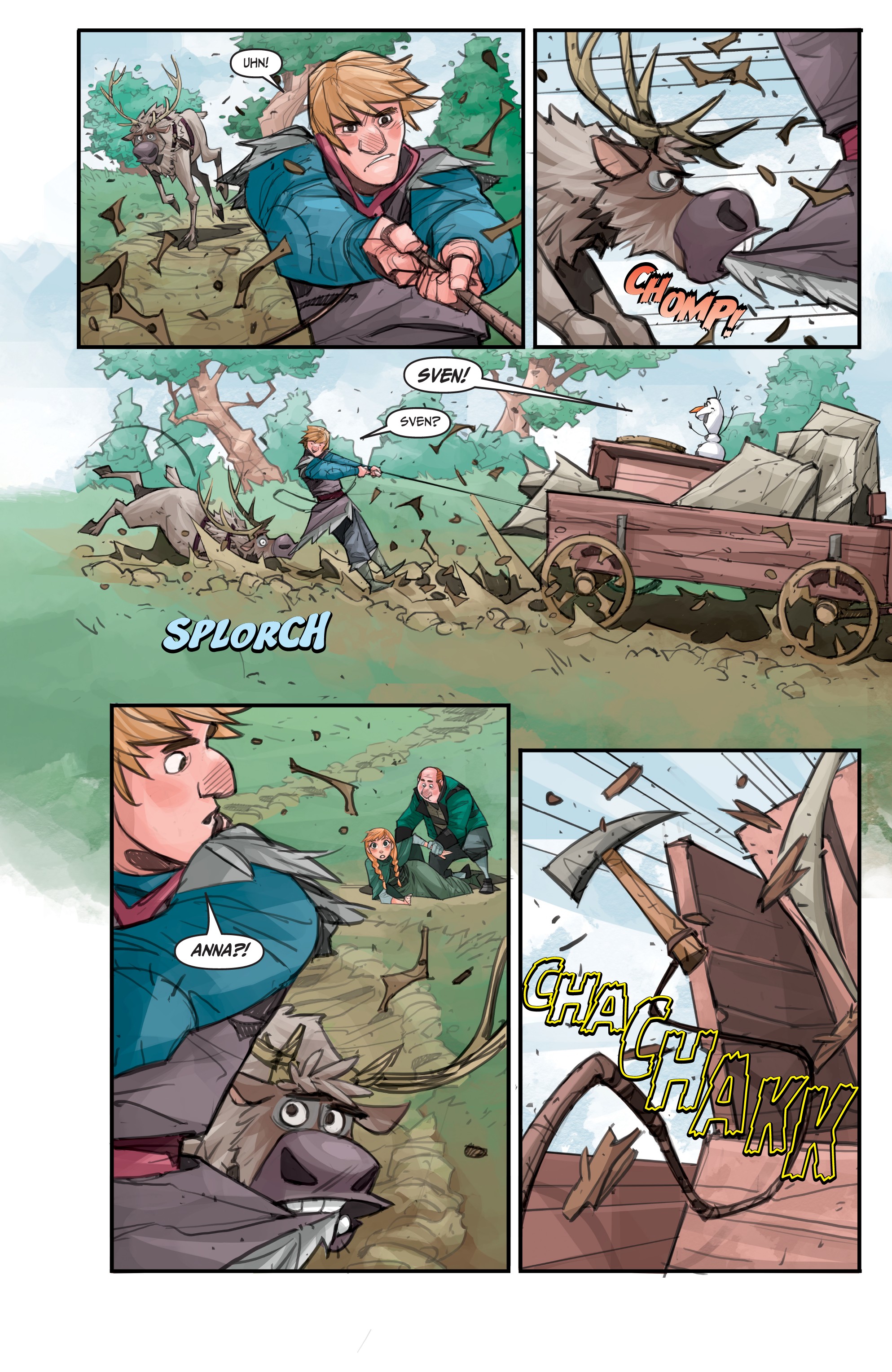 Read online Disney Frozen: Reunion Road comic -  Issue #3 - 12