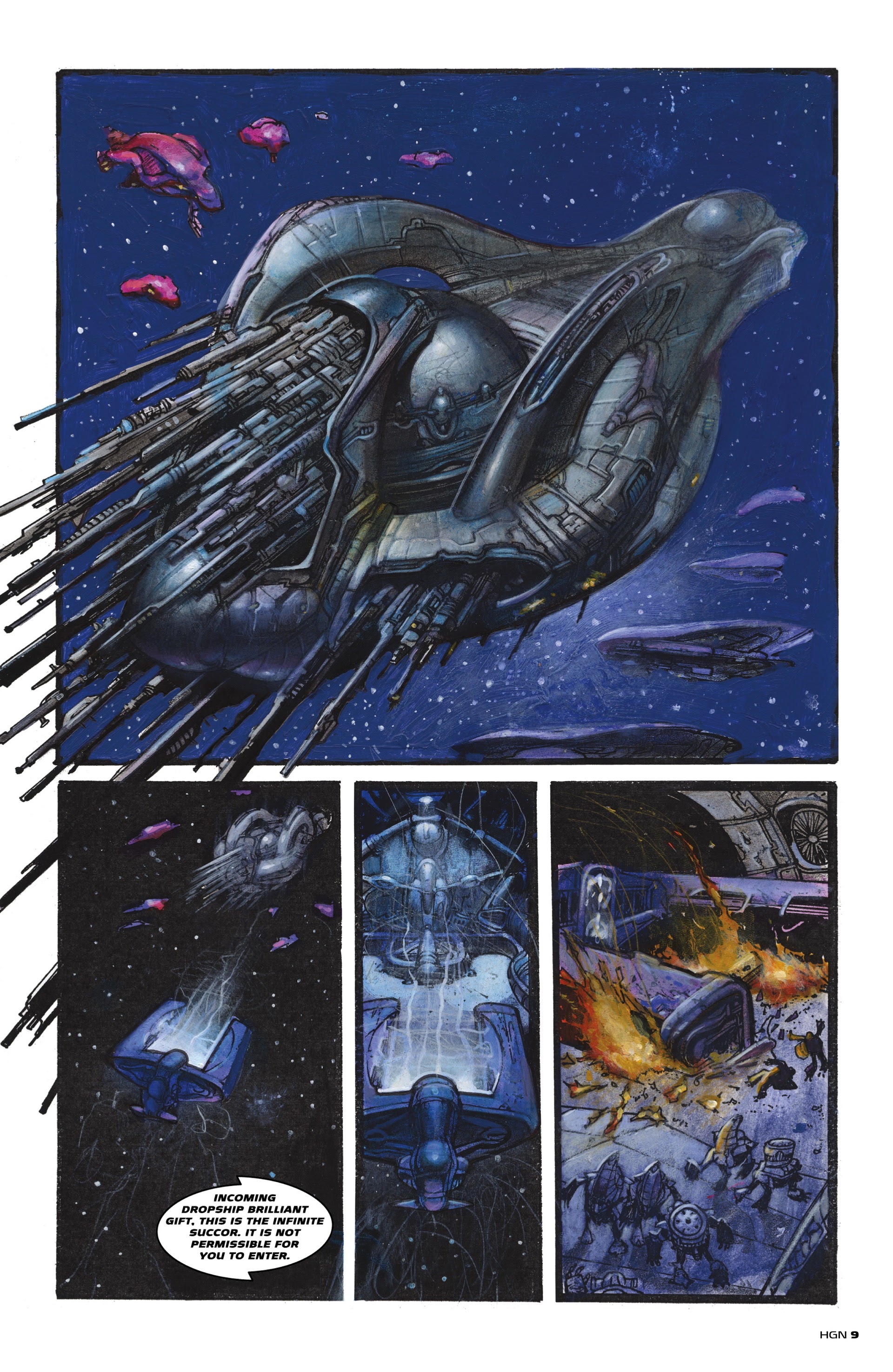 Read online Halo Graphic Novel (2021) comic -  Issue # TPB - 9