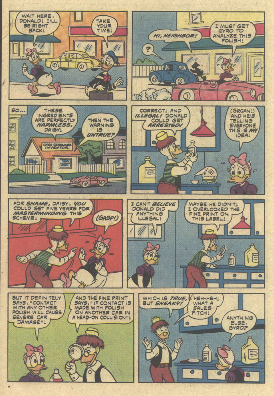 Read online Walt Disney Daisy and Donald comic -  Issue #37 - 10