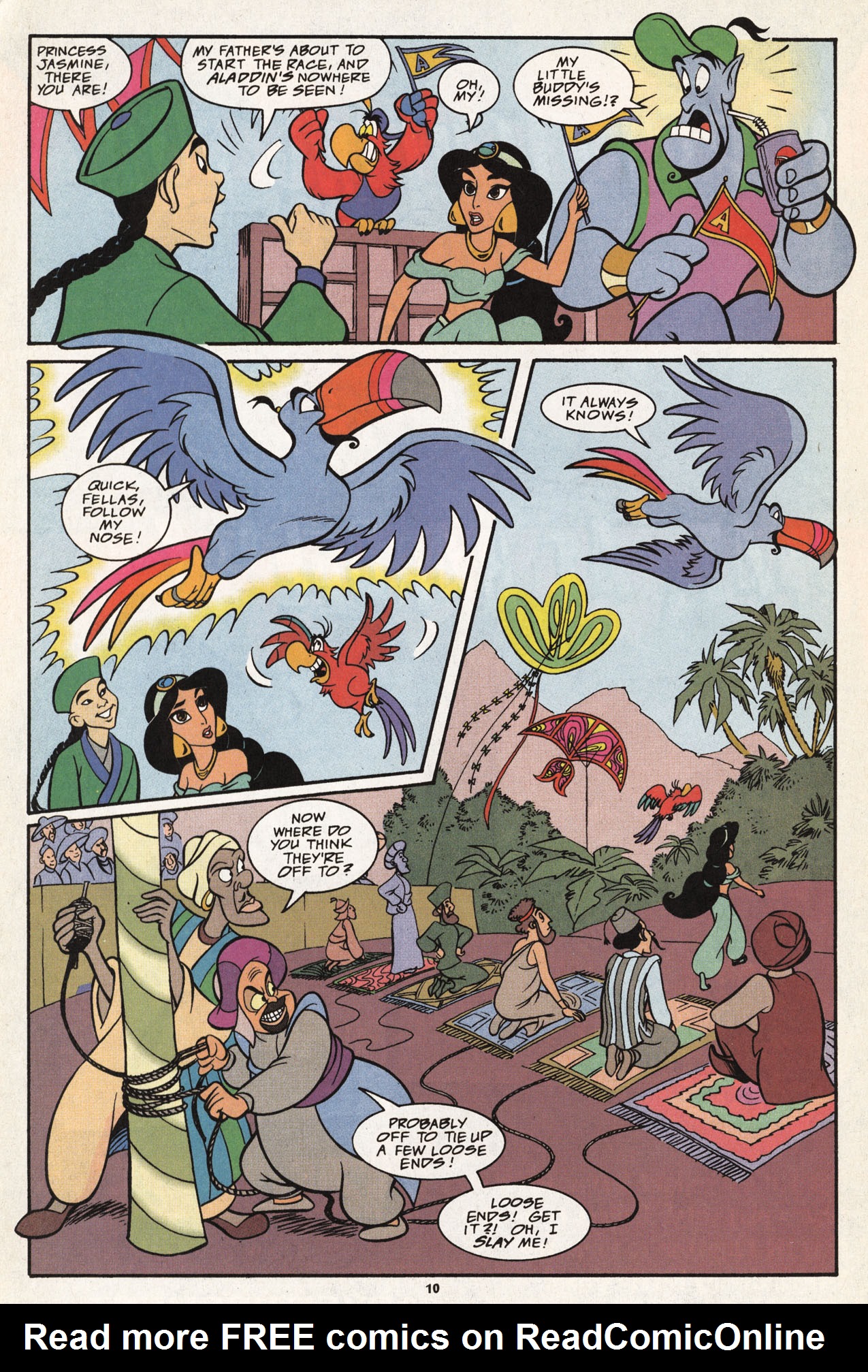 Read online Disney's Aladdin comic -  Issue #11 - 11
