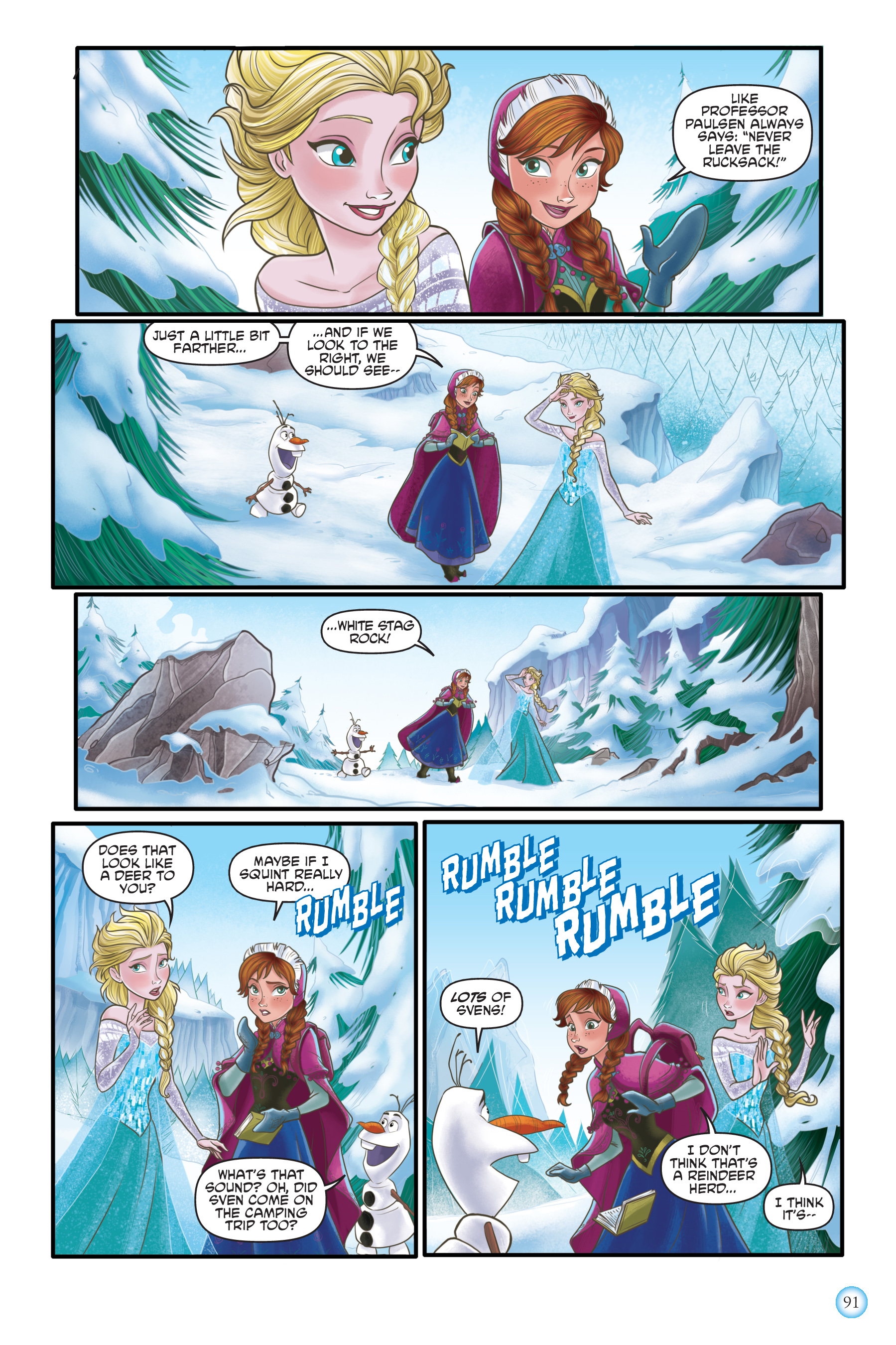 Read online Frozen Adventures: Snowy Stories comic -  Issue # TPB (Part 1) - 91