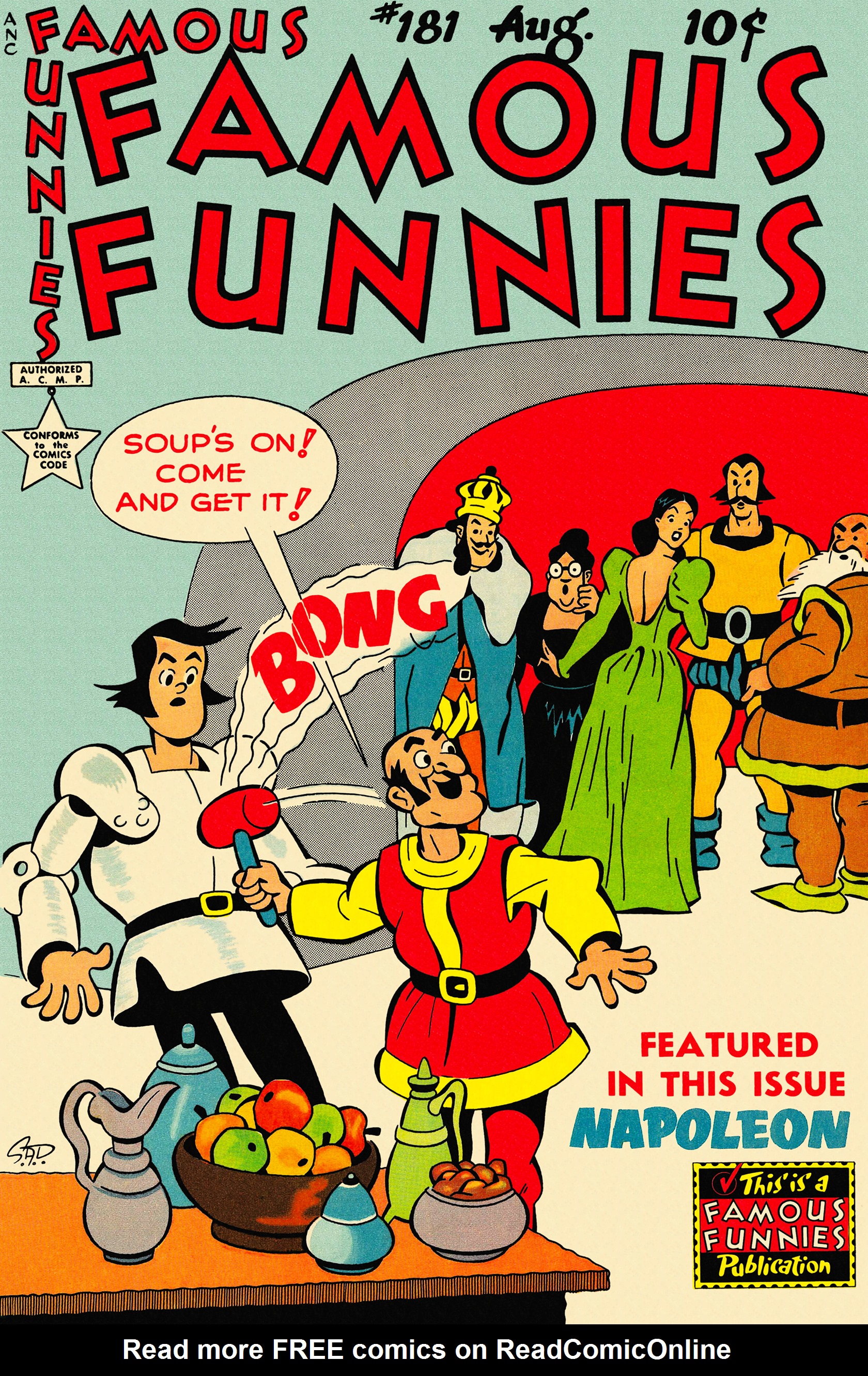 Read online Famous Funnies comic -  Issue #181 - 1