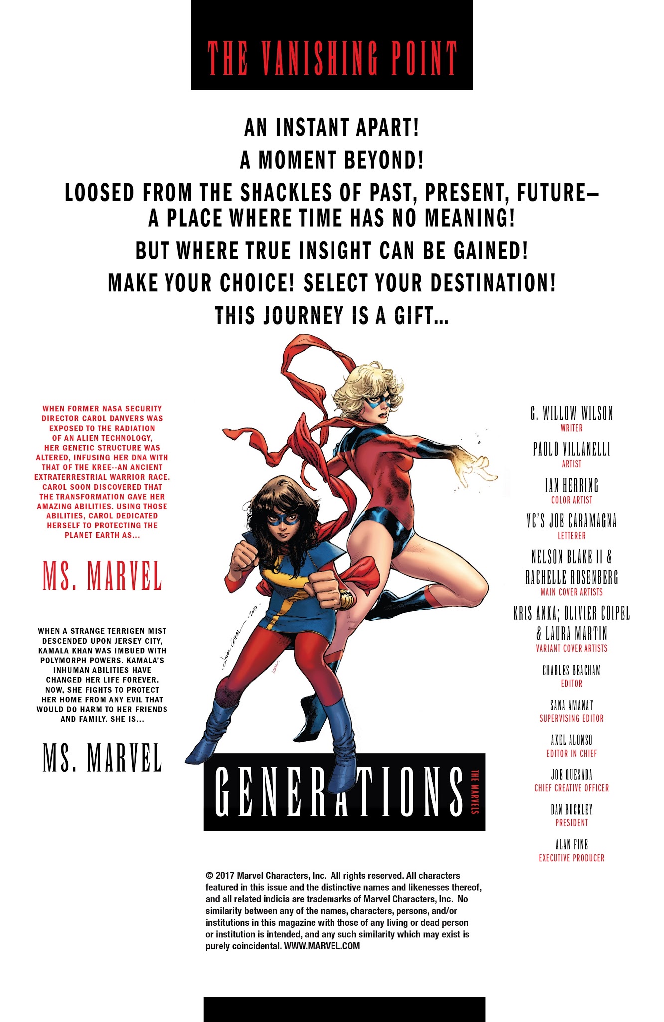 Read online Generations: Ms. Marvel & Ms. Marvel comic -  Issue # Full - 2