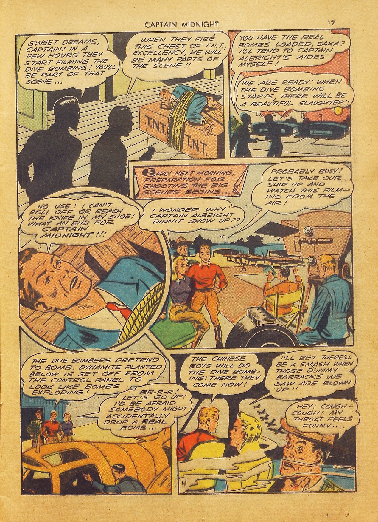 Read online Captain Midnight (1942) comic -  Issue #2 - 16