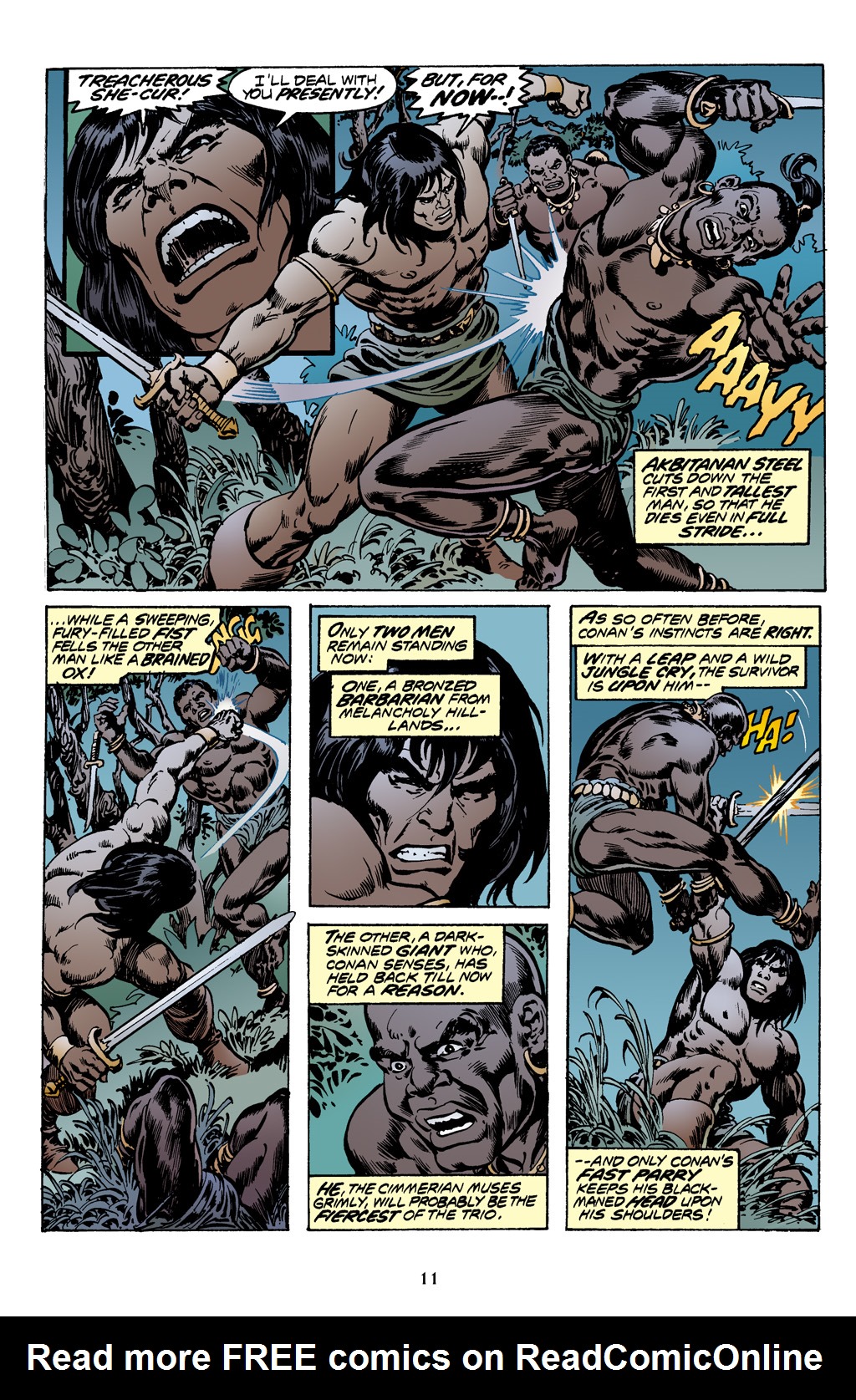 Read online The Chronicles of Conan comic -  Issue # TPB 11 (Part 1) - 12