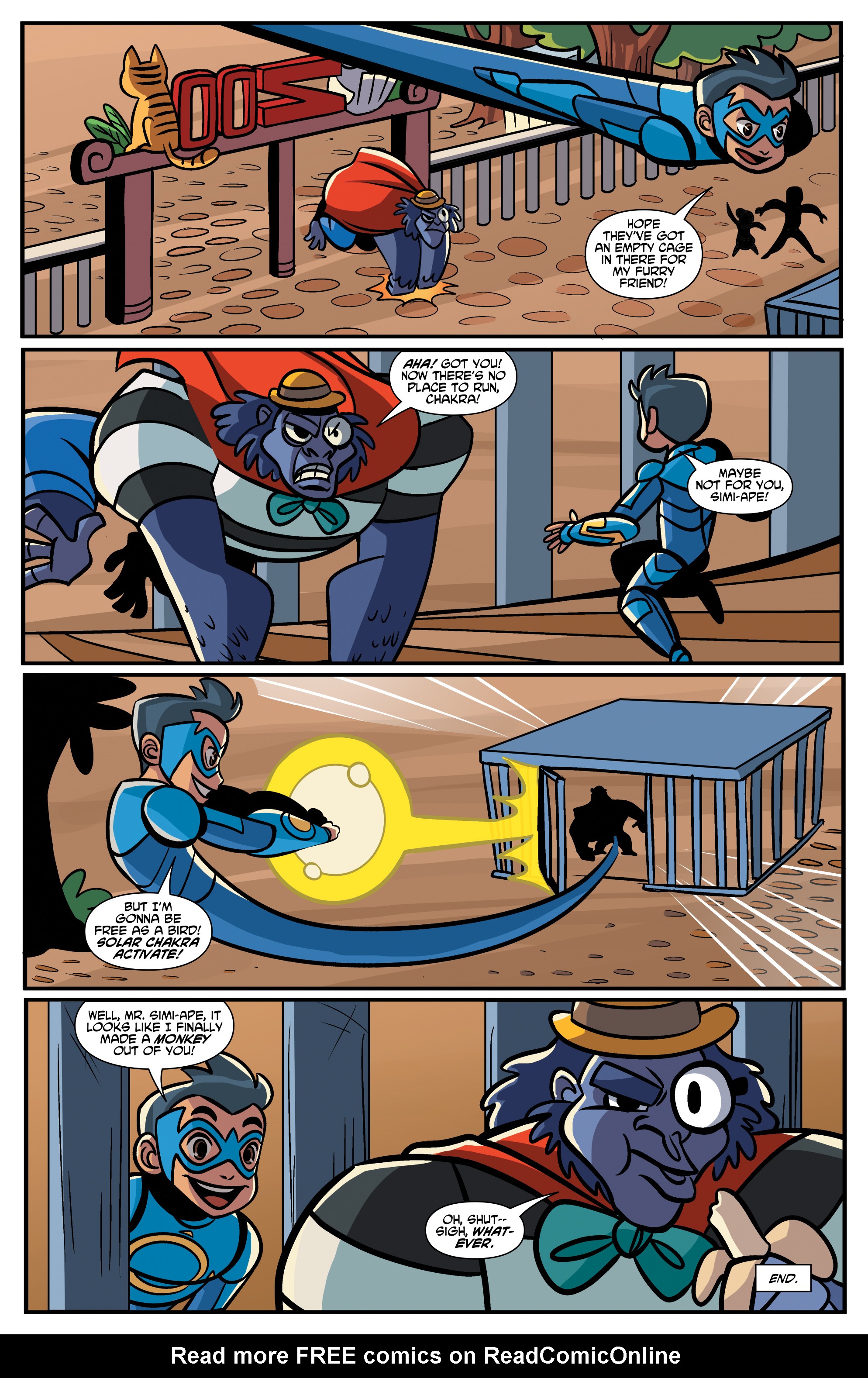 Read online Chakra the Invincible comic -  Issue #10 - 23