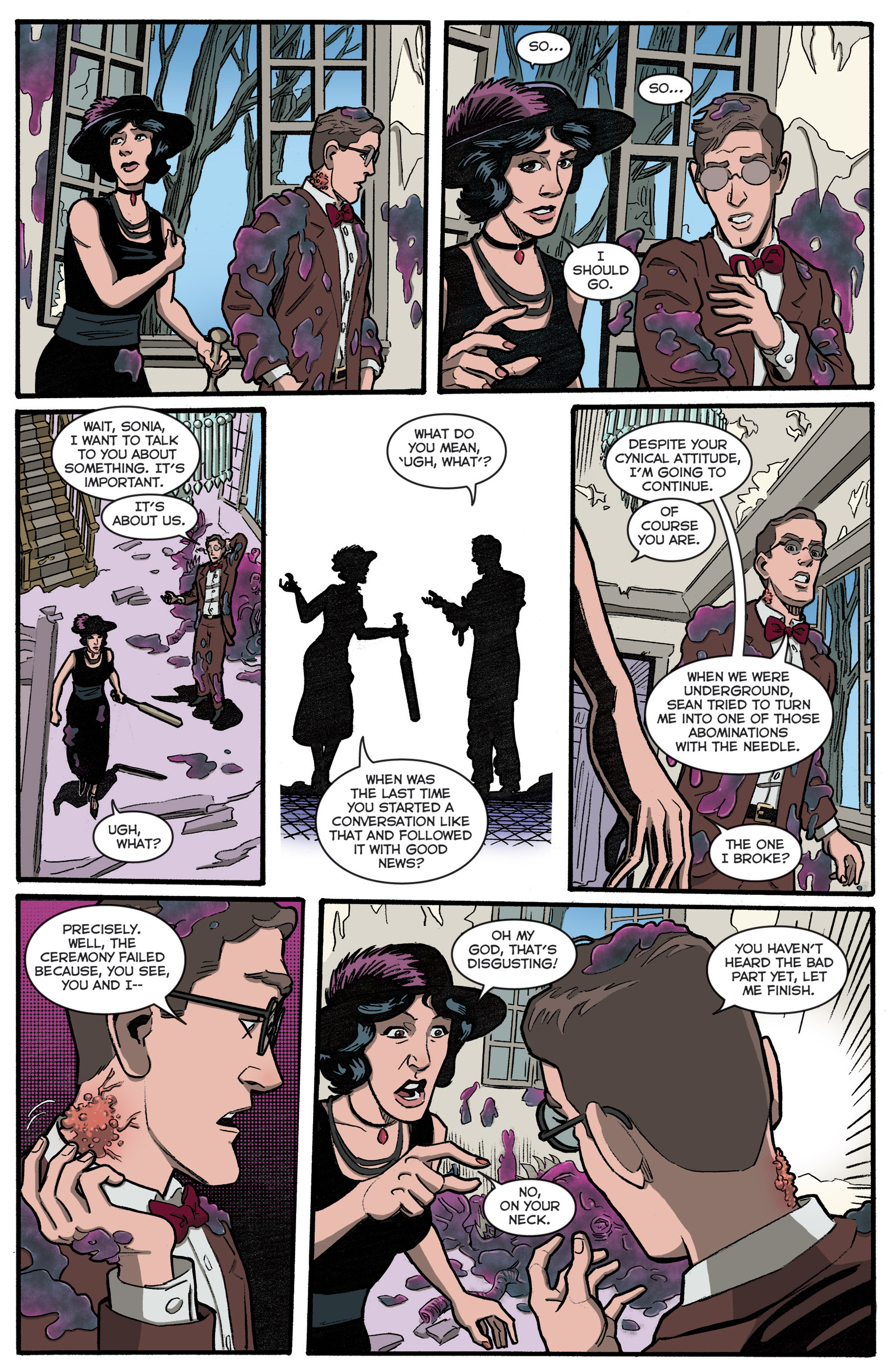 Read online Herald: Lovecraft & Tesla - Bundles of Joy comic -  Issue #1 - 10
