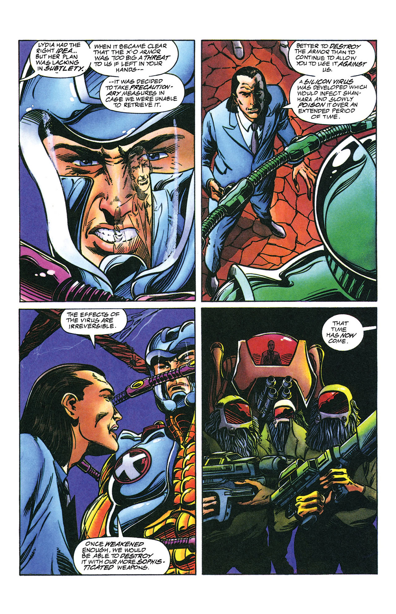 Read online X-O Manowar (1992) comic -  Issue #28 - 17