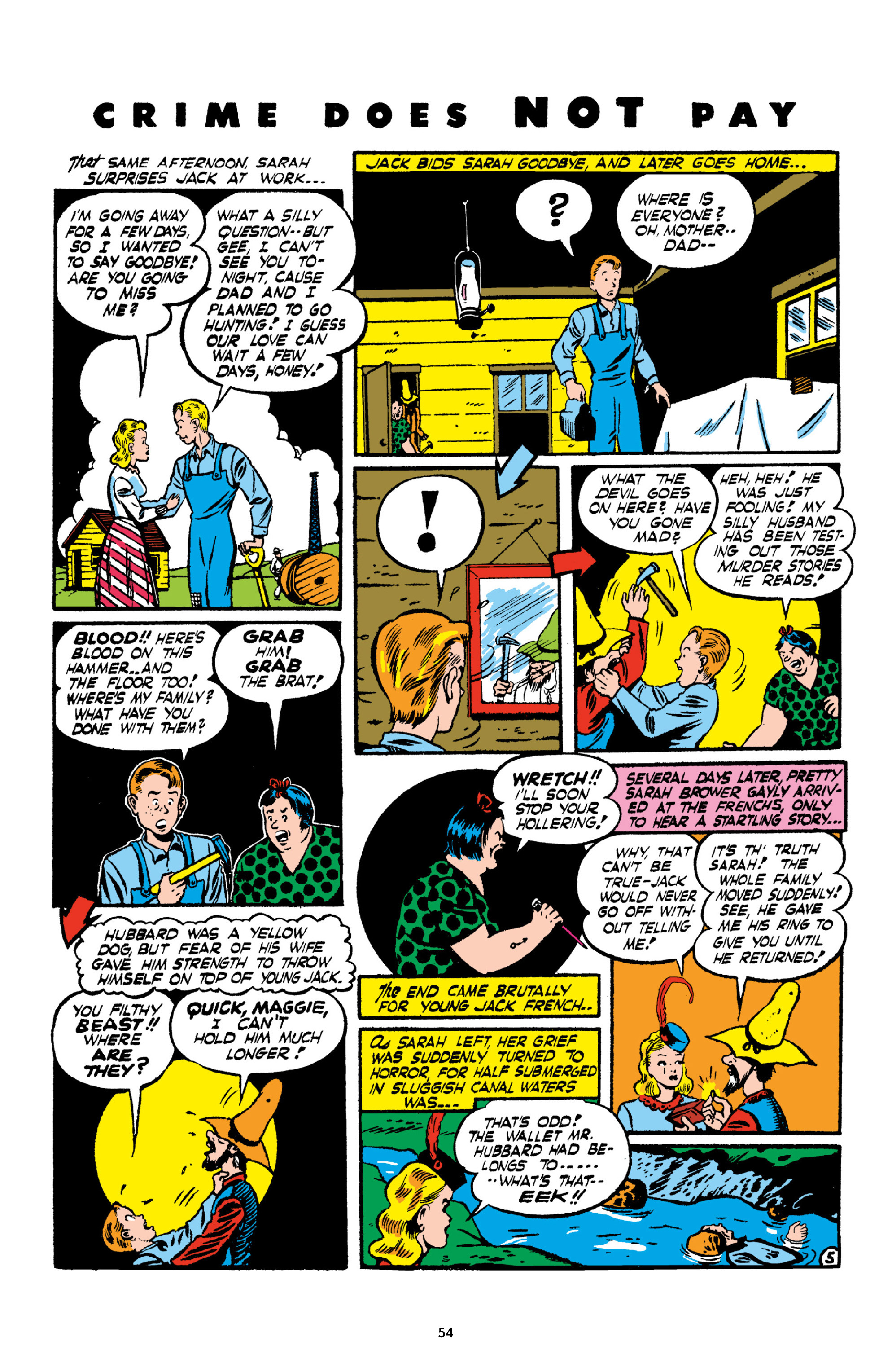 Read online Crime Does Not Pay Archives comic -  Issue # TPB 2 (Part 1) - 54