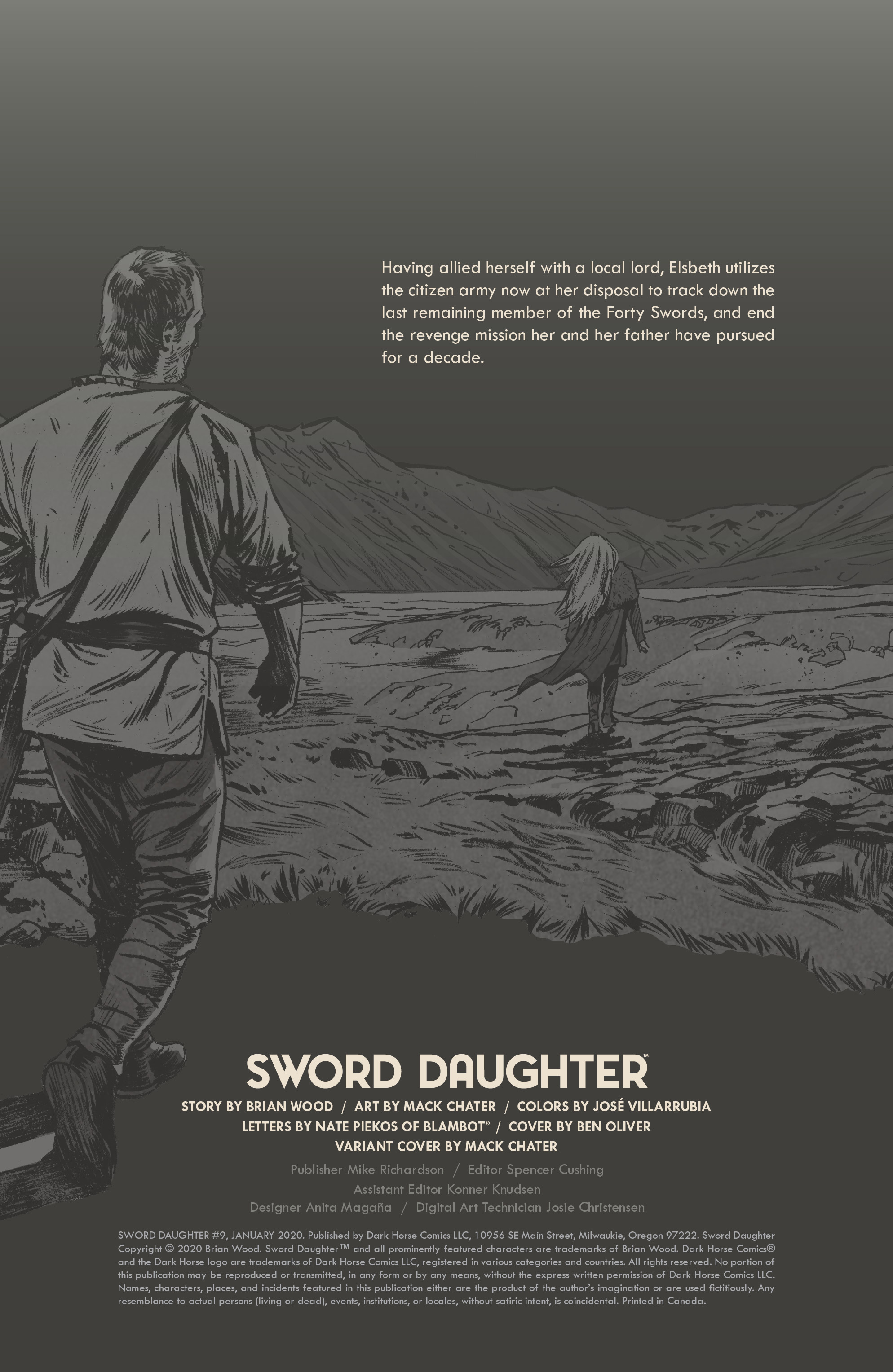 Read online Sword Daughter comic -  Issue #9 - 2