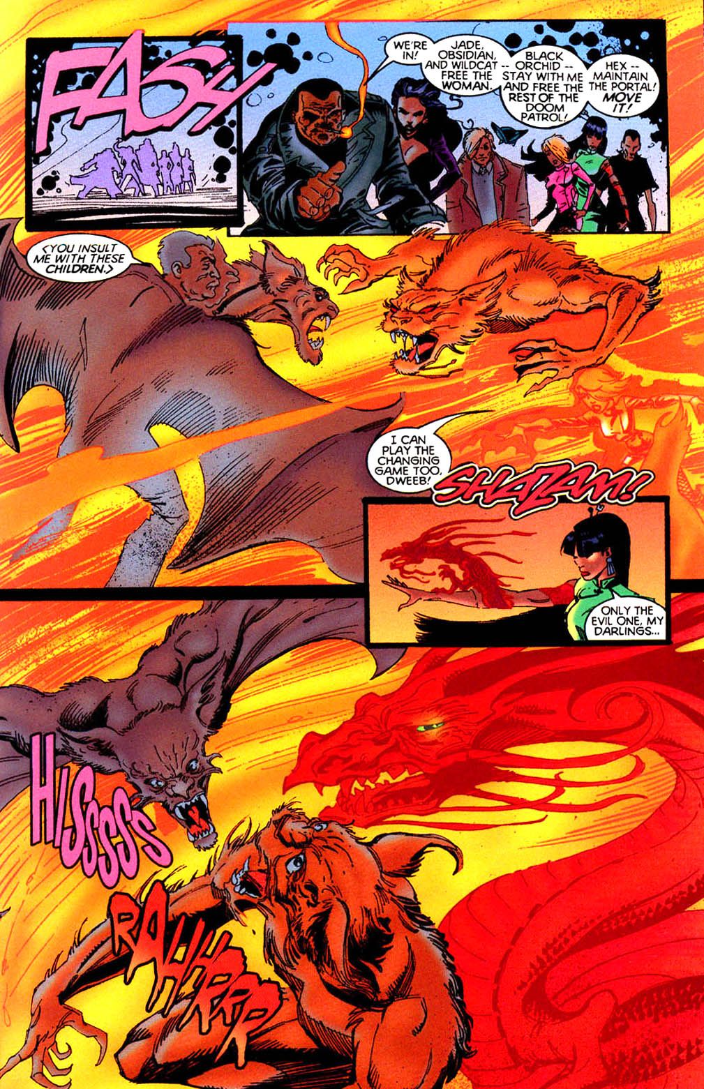 Read online Tangent Comics/ Nightwing: Night Force comic -  Issue # Full - 18