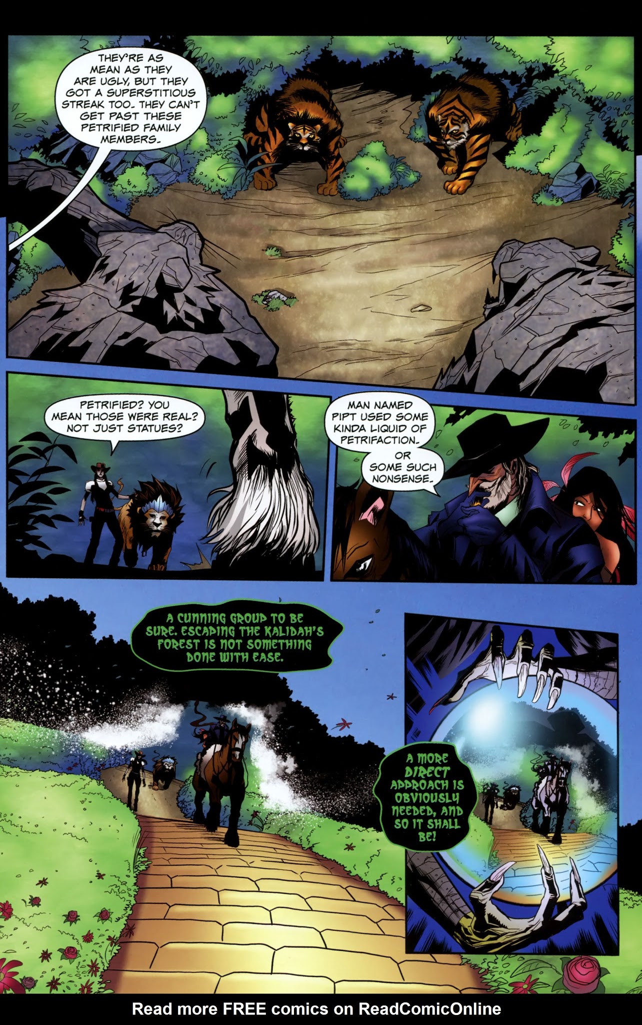 Read online The Legend of Oz: The Wicked West comic -  Issue #3 - 21