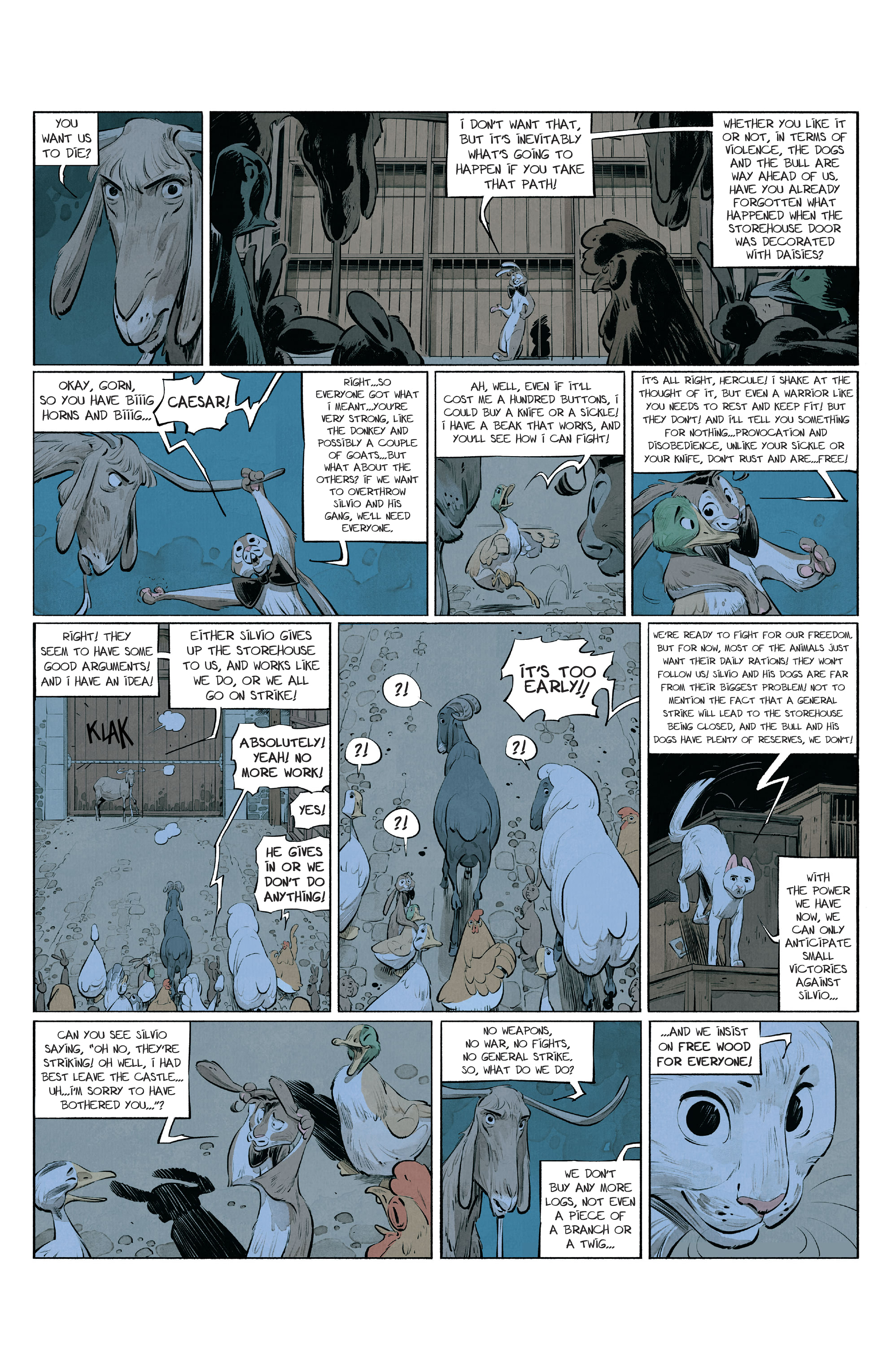 Read online Animal Castle comic -  Issue #4 - 16