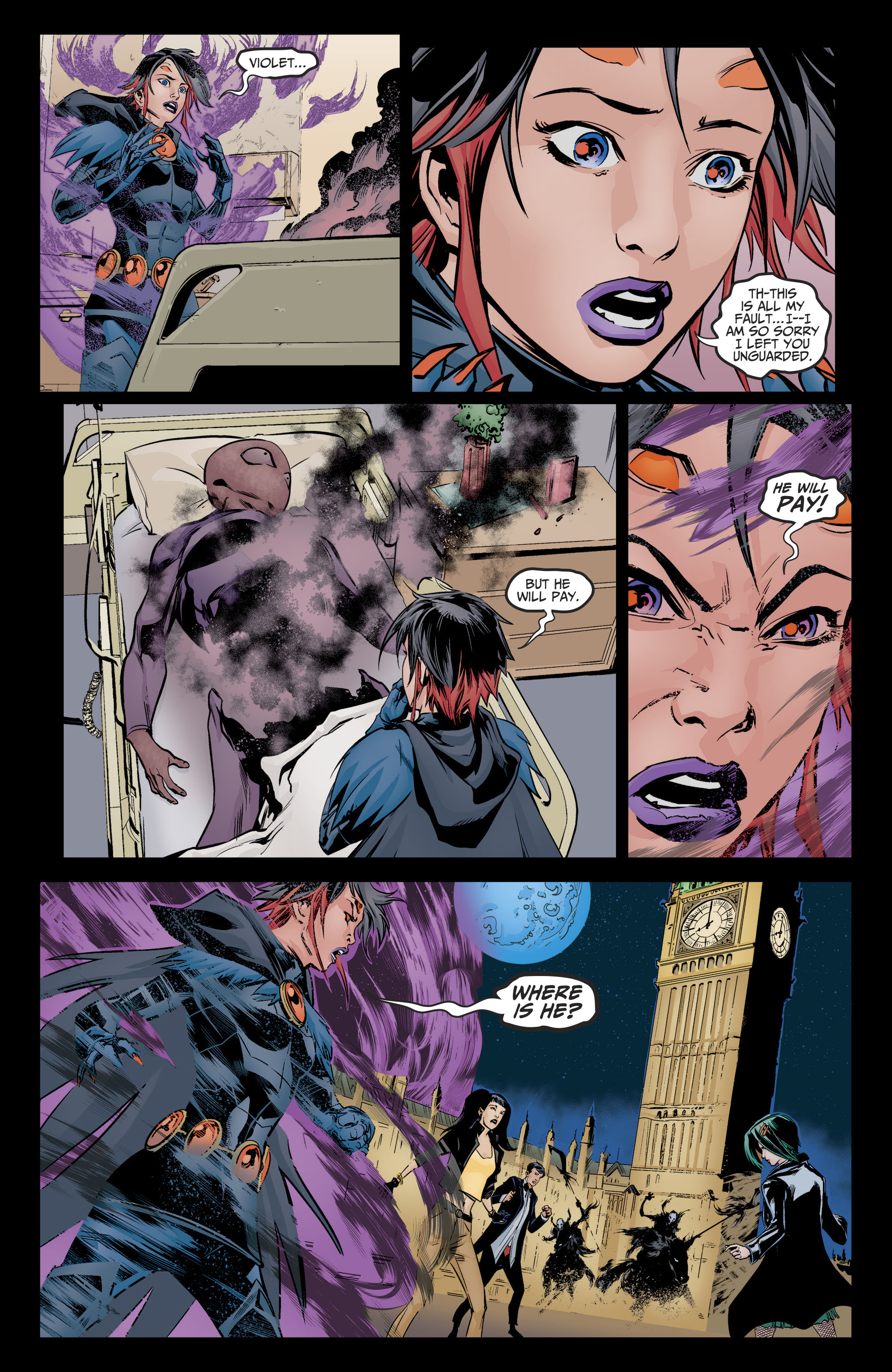 Read online Raven: Daughter of Darkness comic -  Issue #12 - 12