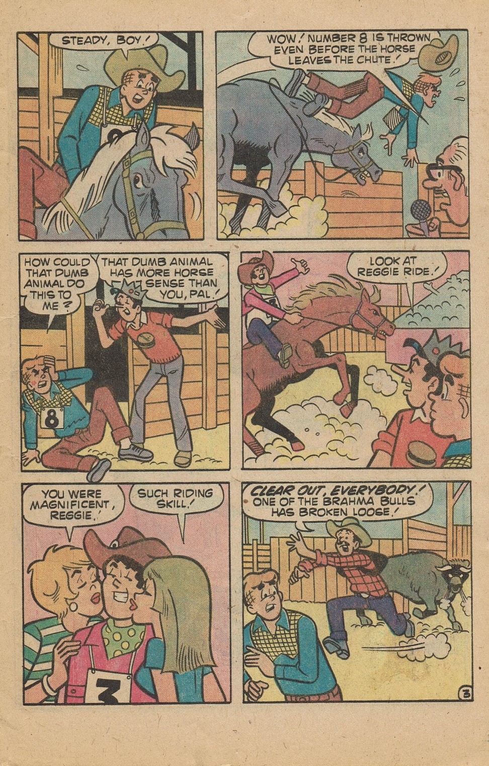 Read online Reggie and Me (1966) comic -  Issue #101 - 5
