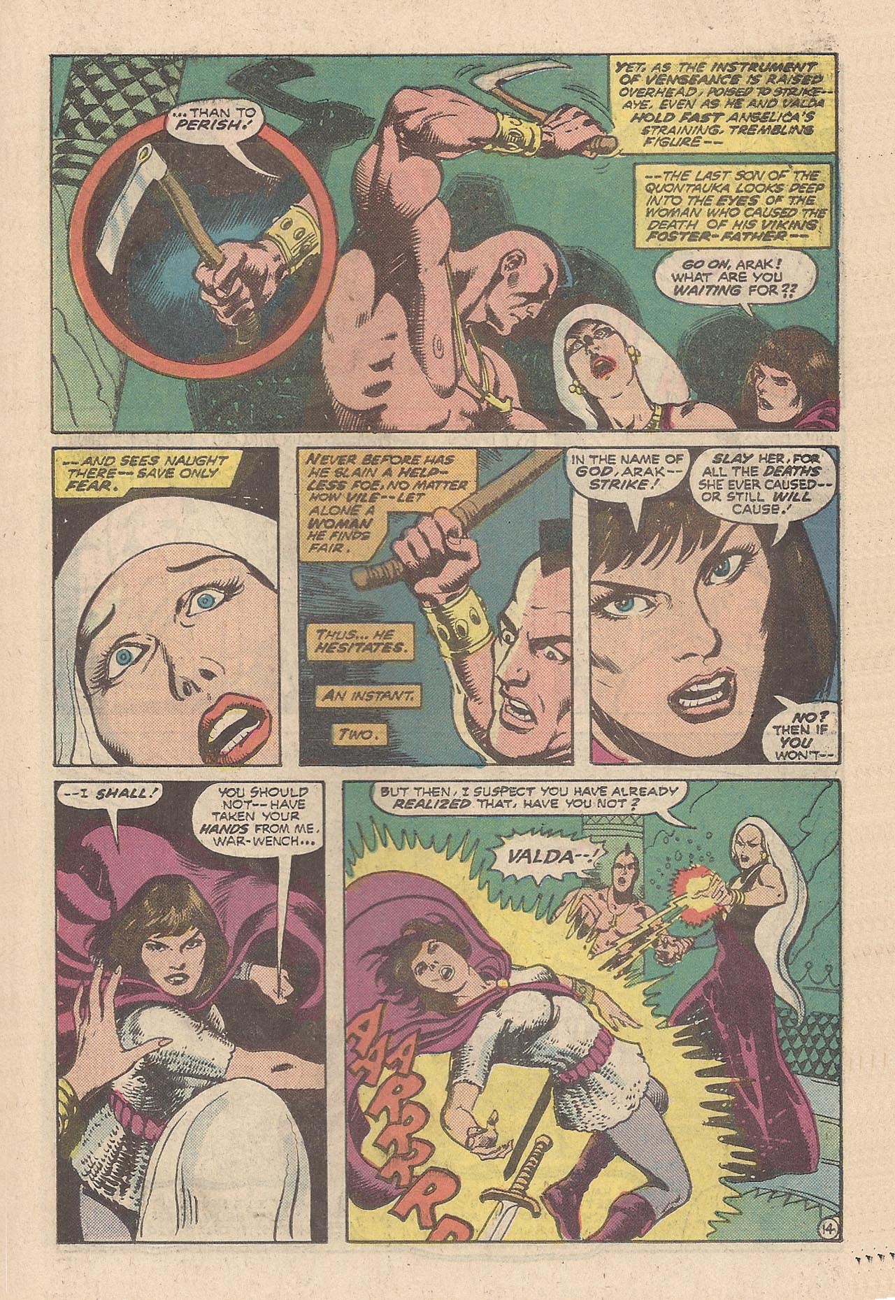 Read online Arak Son of Thunder comic -  Issue #21 - 19