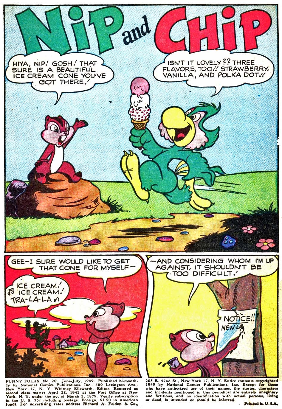 Read online Funny Folks comic -  Issue #20 - 3