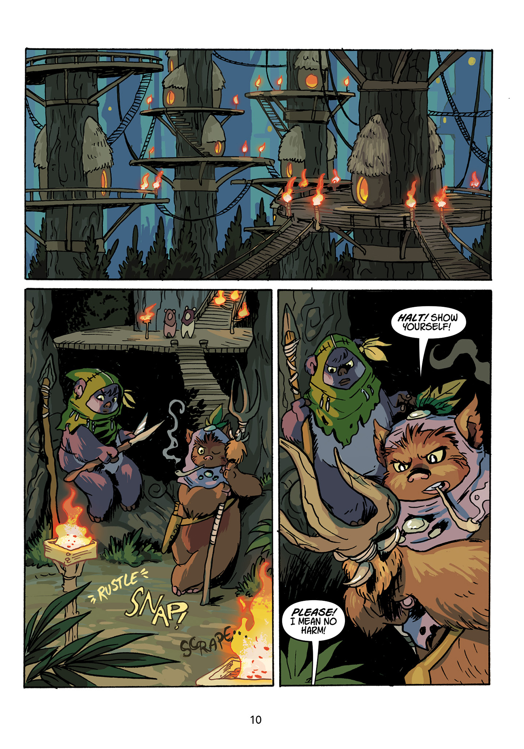 Read online Star Wars: Ewoks - Shadows of Endor comic -  Issue # TPB - 11