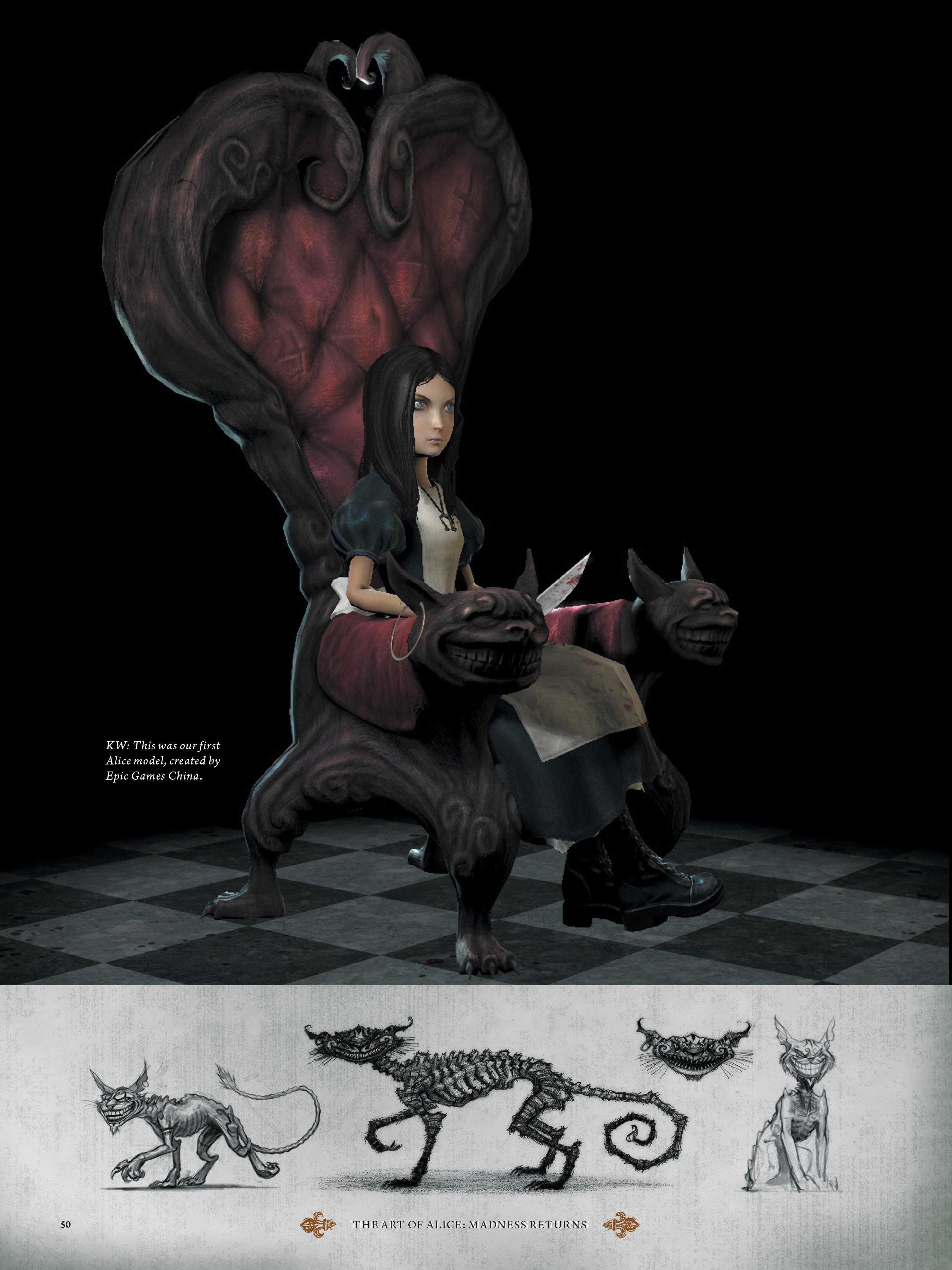 Read online The Art of Alice: Madness Returns comic -  Issue # TPB (Part 1) - 47